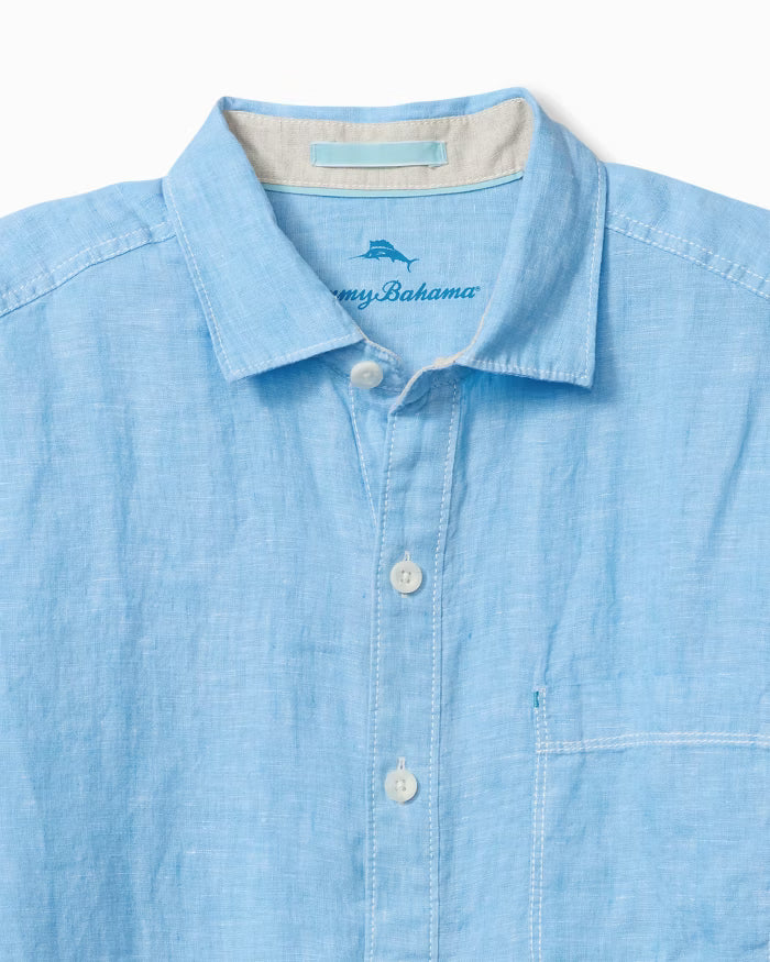 Paradise Breezer Linen Long-Sleeve Shirt (ST327195)