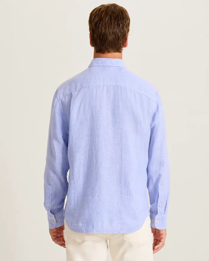 Paradise Breezer Linen Long-Sleeve Shirt (ST327195)