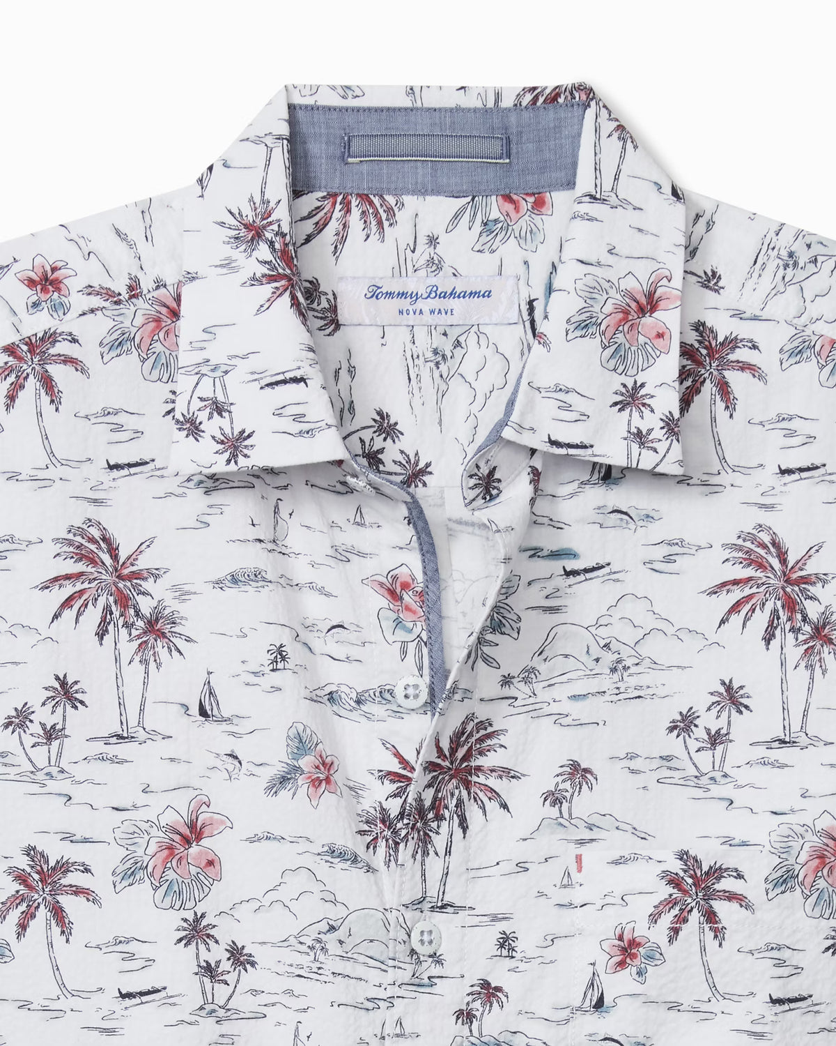 Nova Wave Sweetwater Scenic Cotton-Blend Shirt (ST327980)