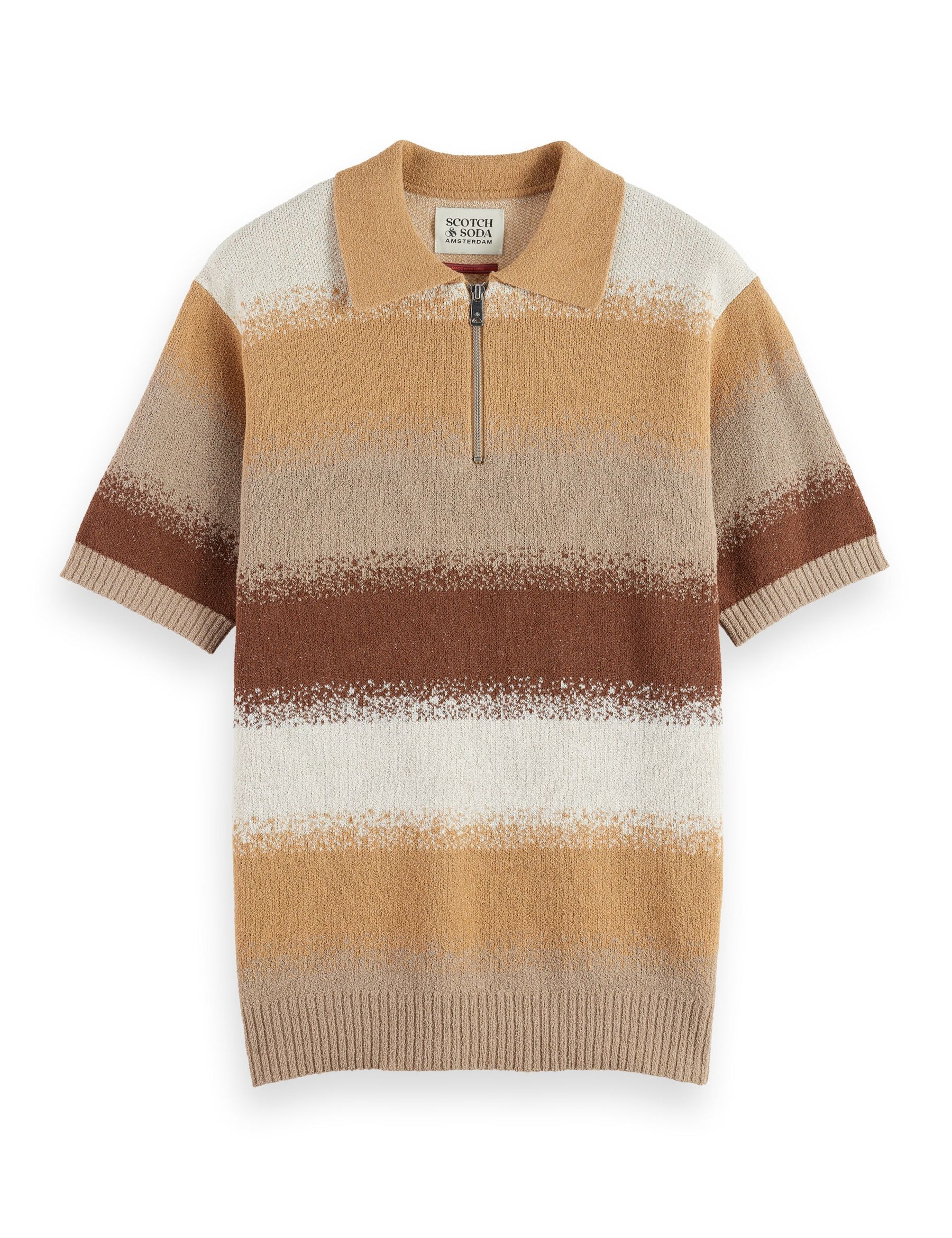 Knitted Degrade Polo (181321)