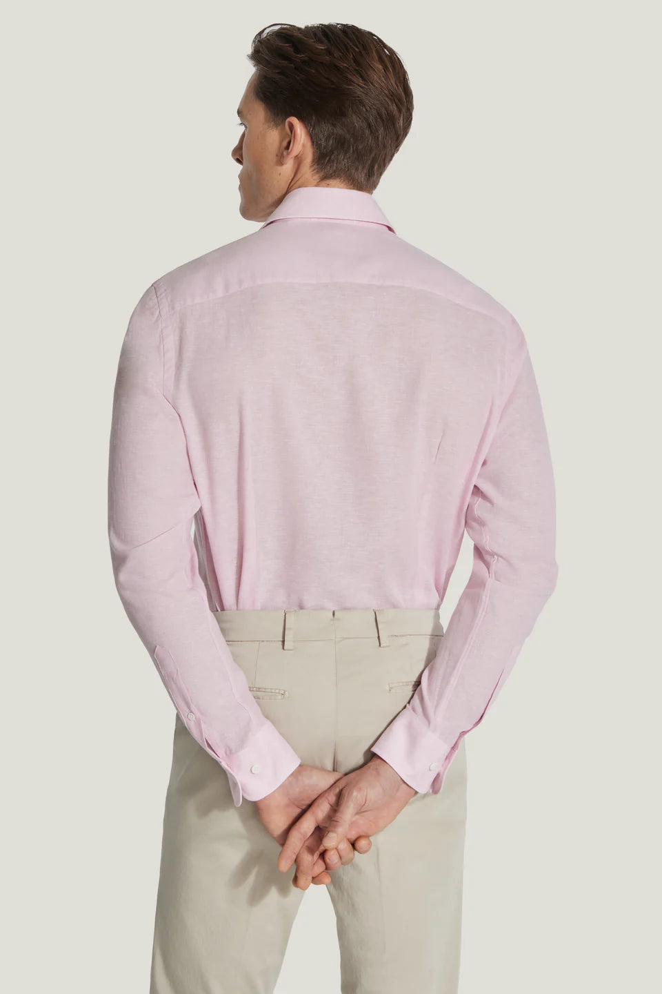 Clandeboye Linen Long Sleeve Shirt