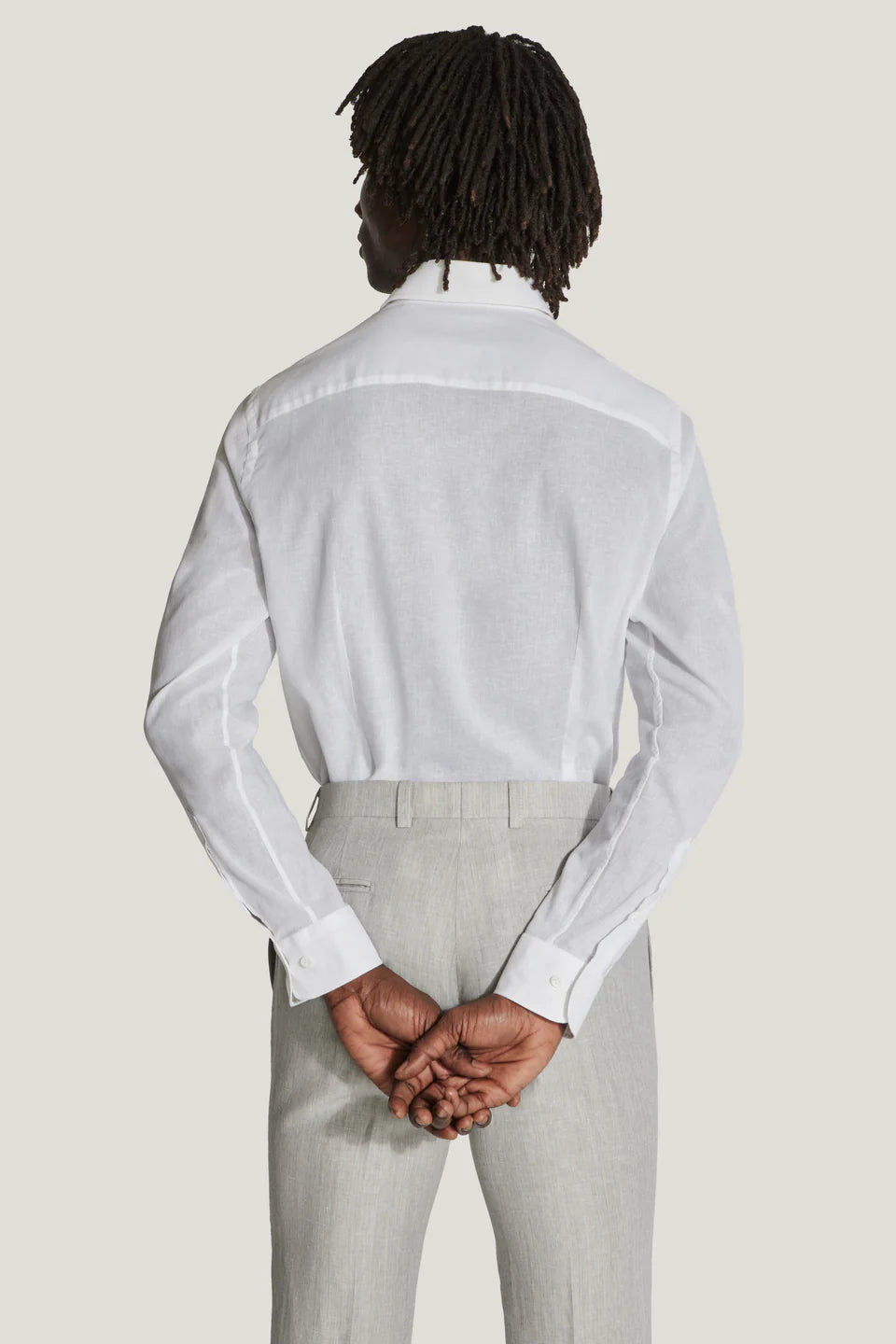 Clandeboye Linen Long Sleeve Shirt