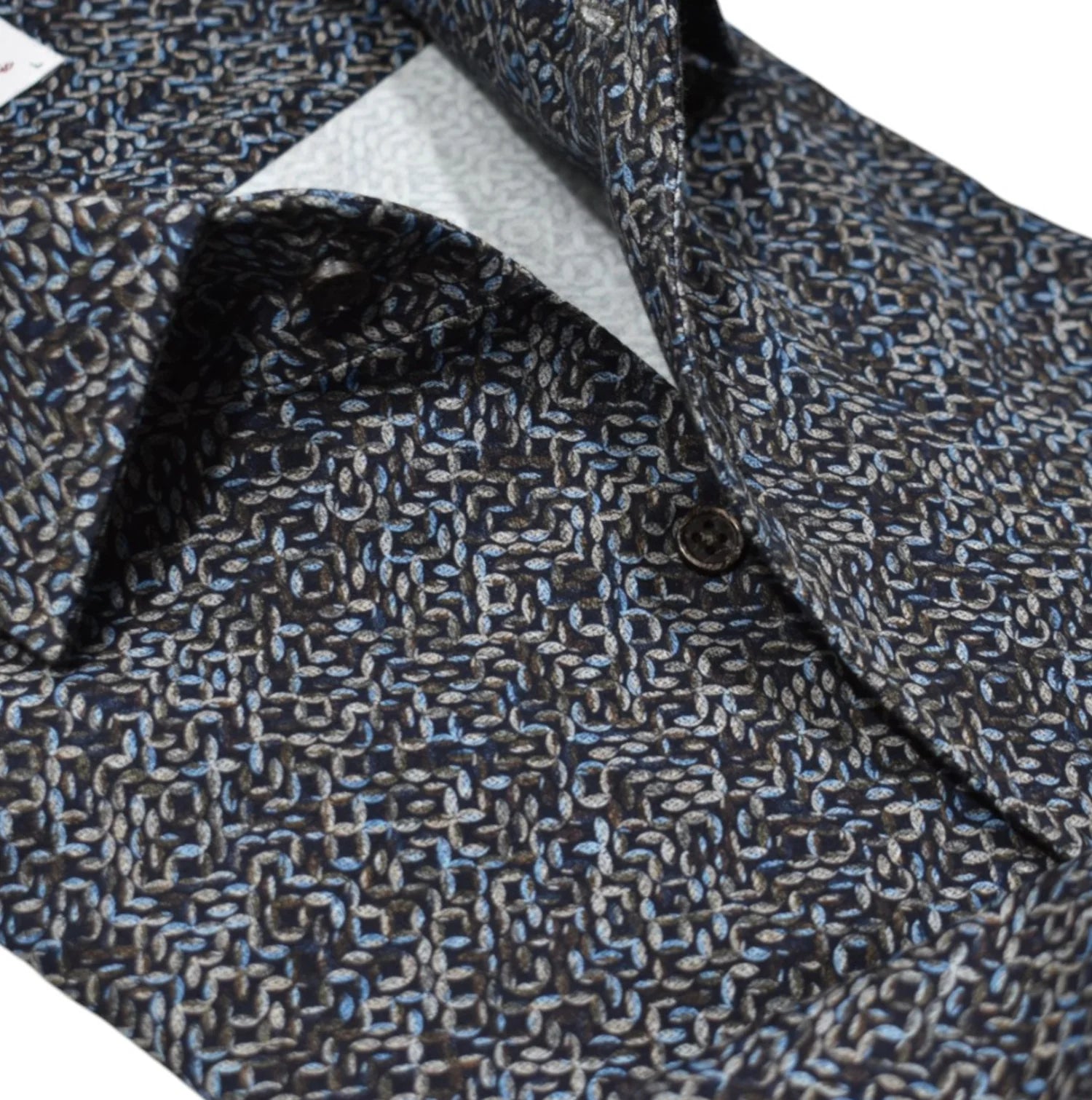 Mochachino Link Roll Collar Shirt (W072R)