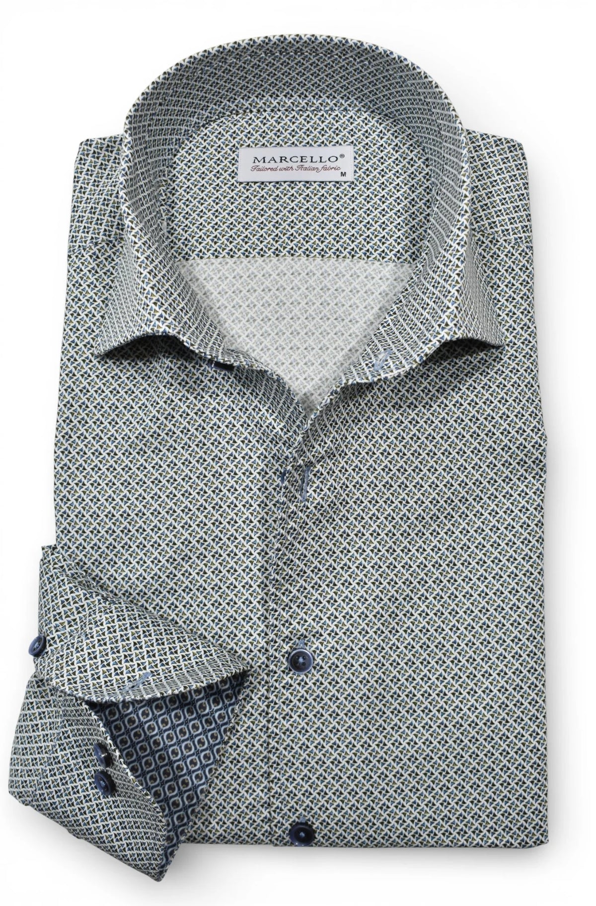 Diamond Medallion Sport Shirt (W218)