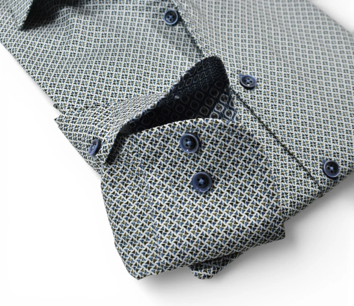 Diamond Medallion Sport Shirt (W218)