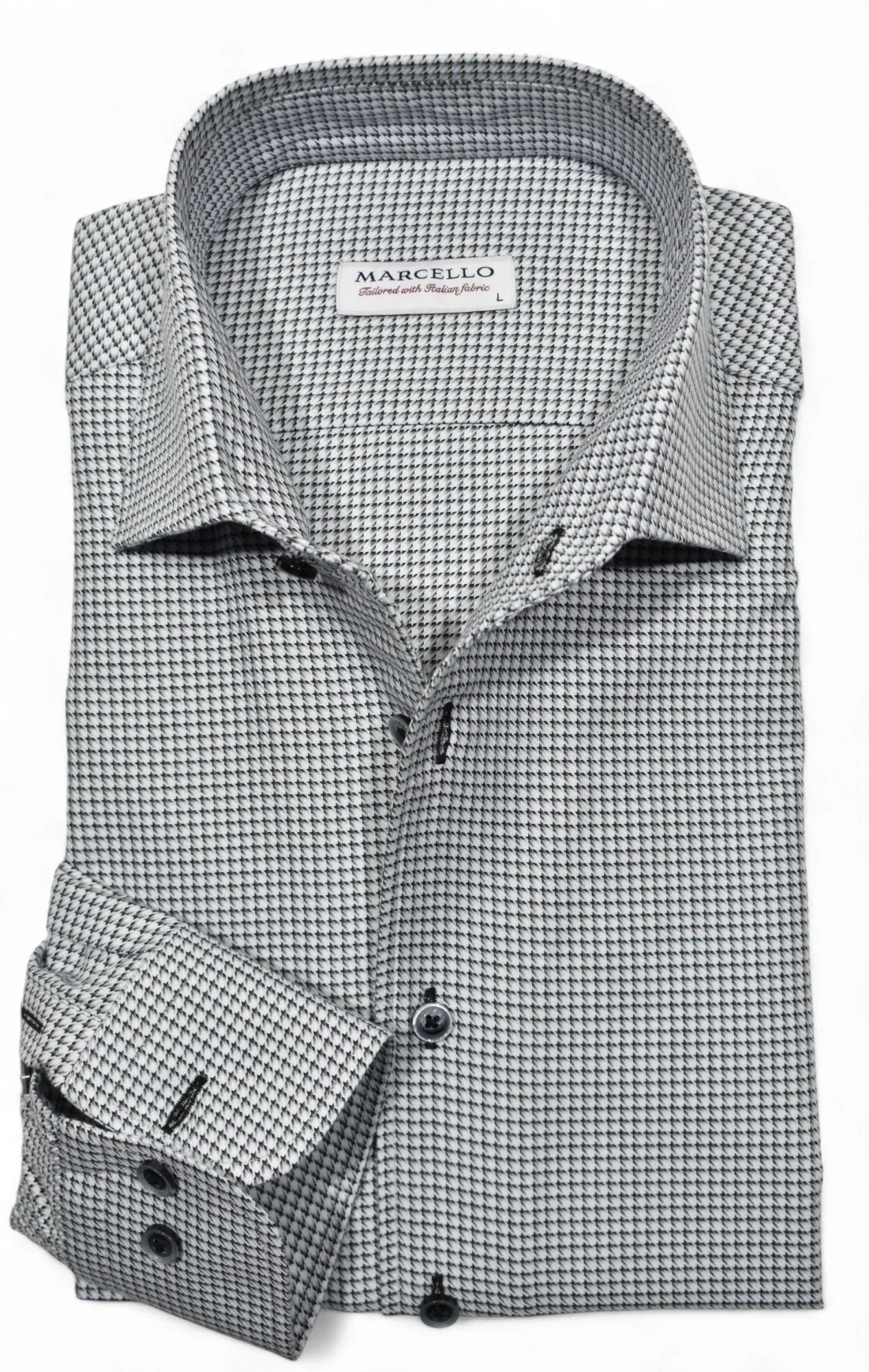 Galaga Check Roll Collar Shirt (W980R )