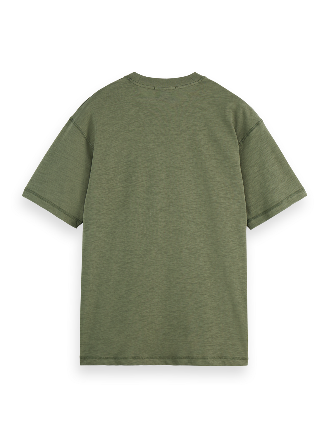 Relaxed Fit Patchwork Pocket T-Shirt (181538)