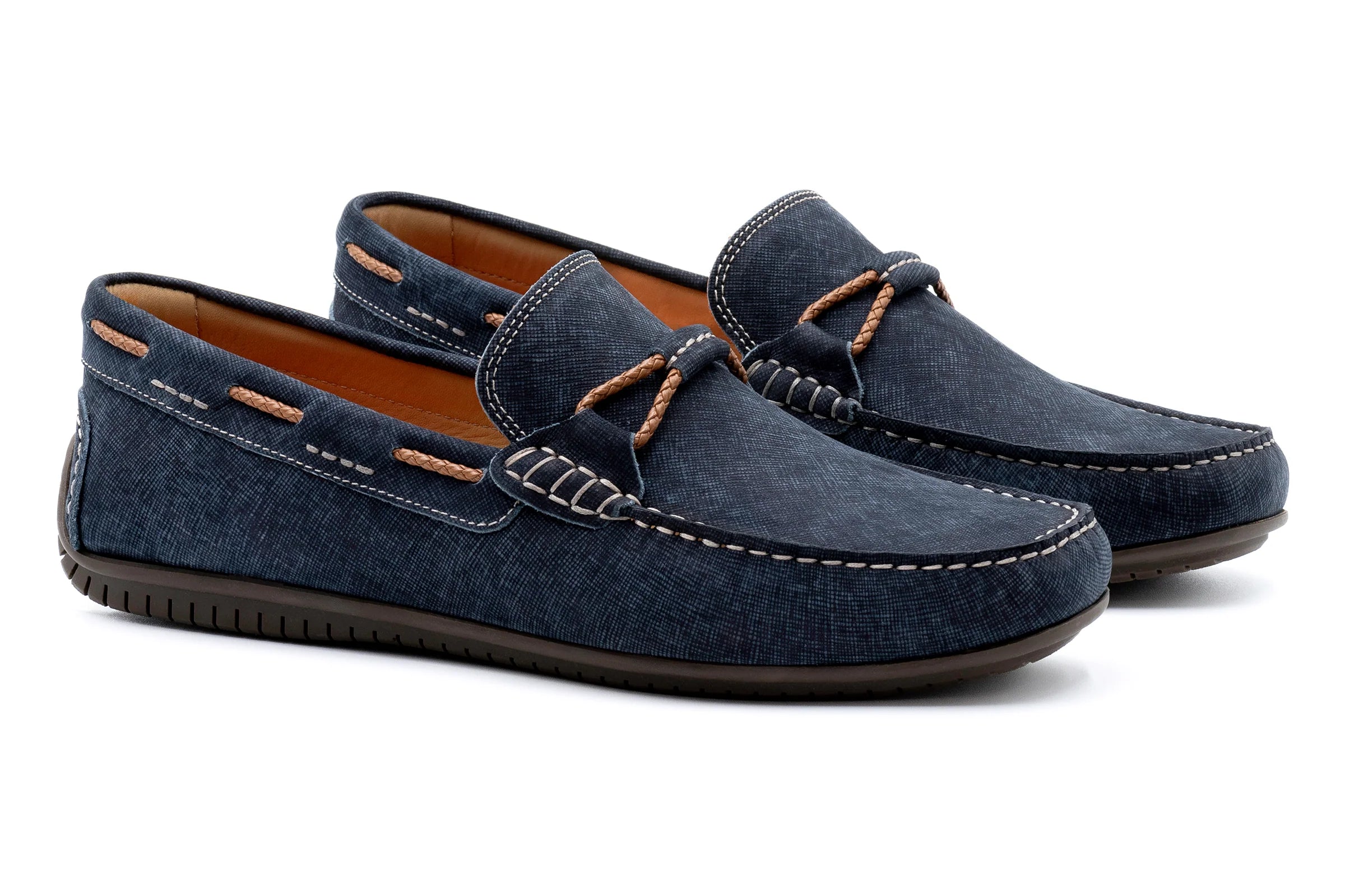 Bermuda Nubuck Braided Bit Loafers (530575)