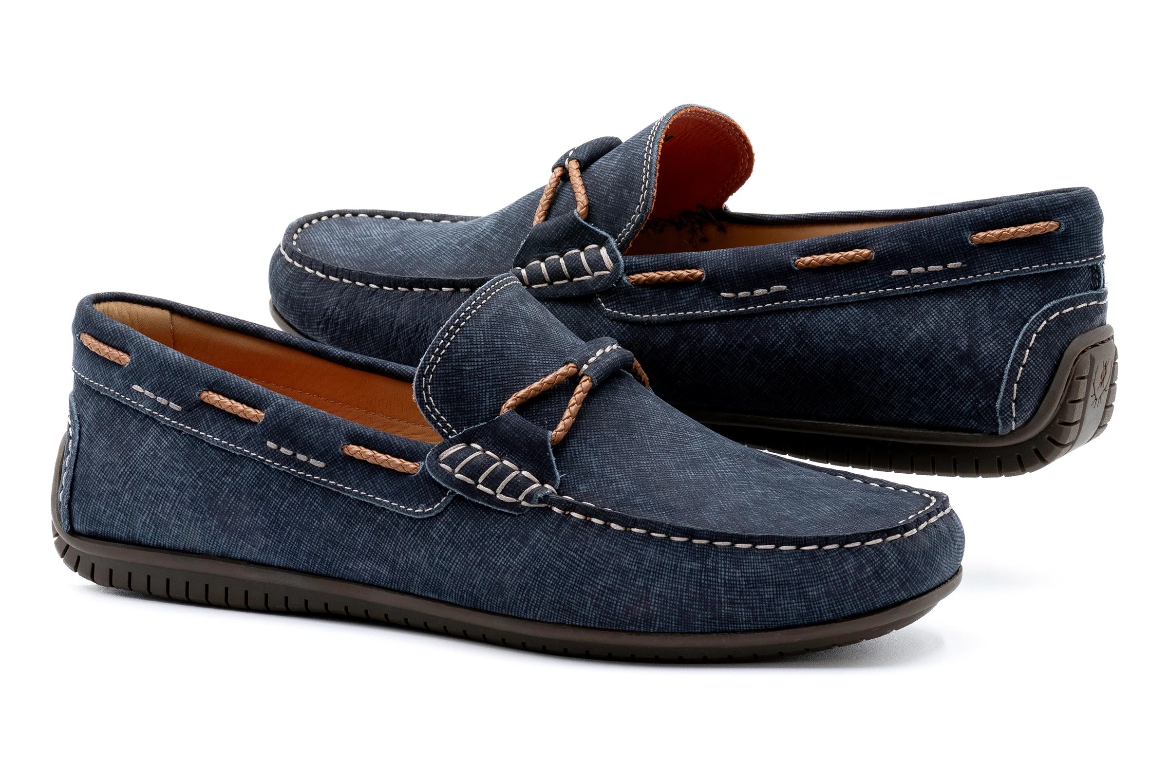 Bermuda Nubuck Braided Bit Loafers (530575)