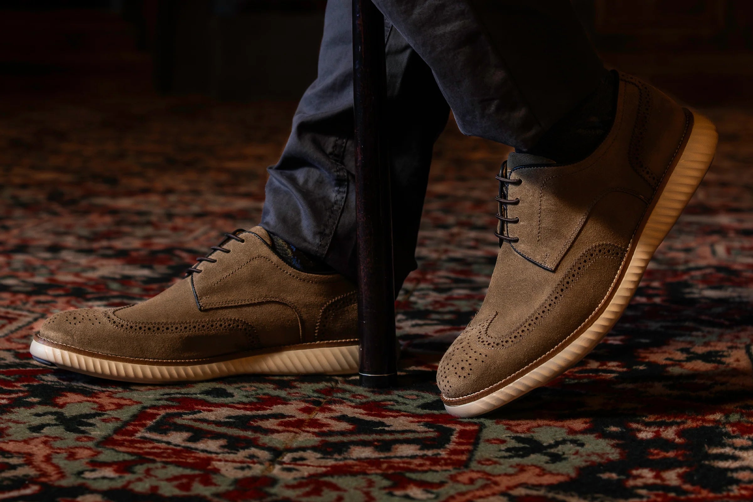 Countryaire Suede Wingtip
 (740493)