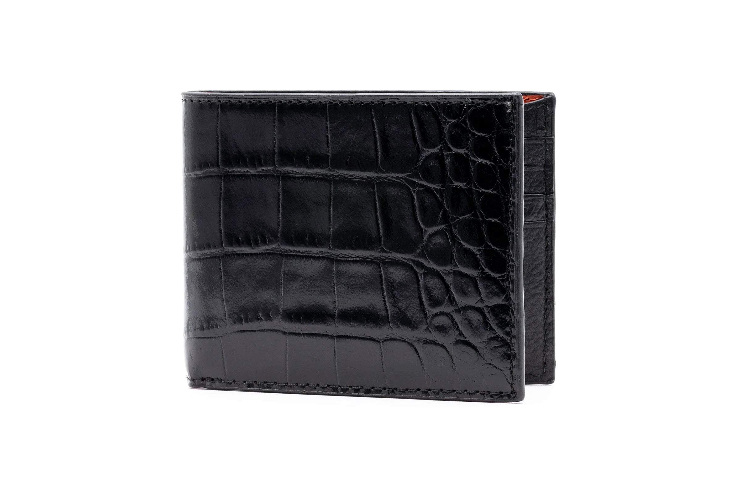 Anthony Alligator Grain Billfold - Black (86210)