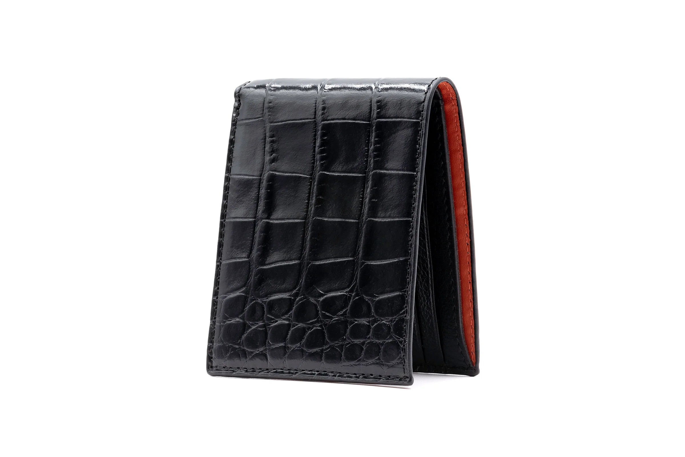 Anthony Alligator Grain Billfold - Black (86210)