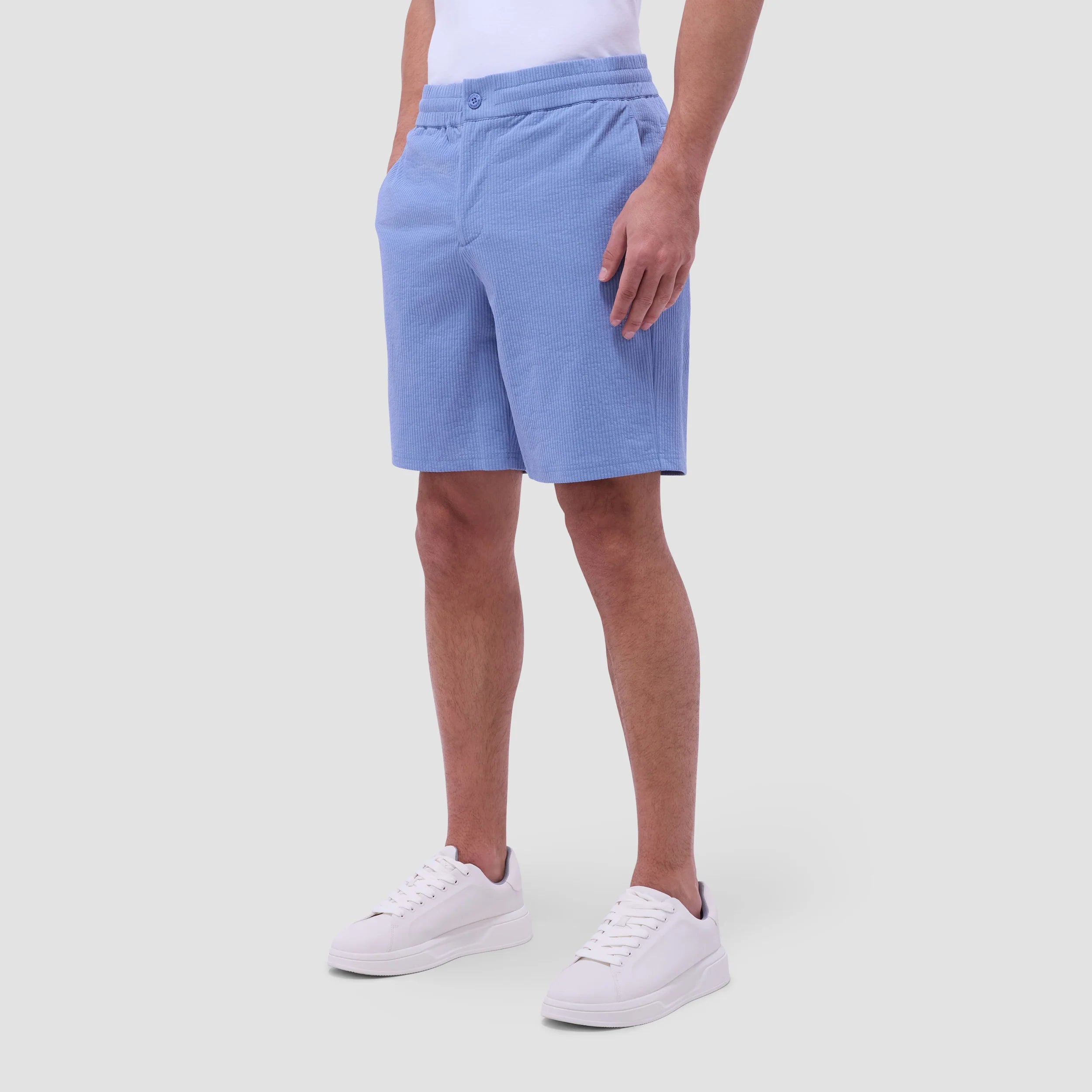 Seersucker Crinkled Shorts (GF2030B40)