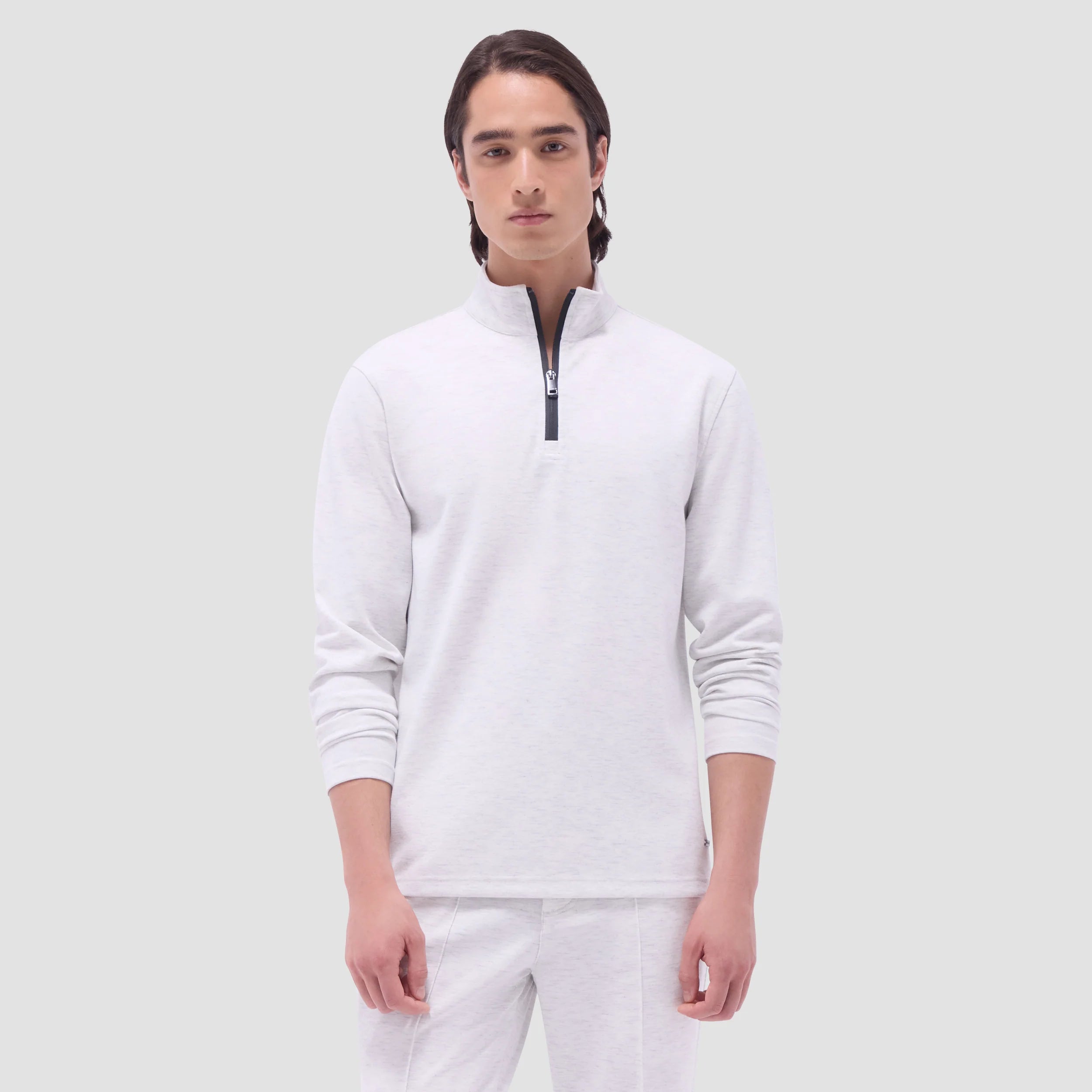 Heather Quarter-Zip Pullover (GF2425K53)