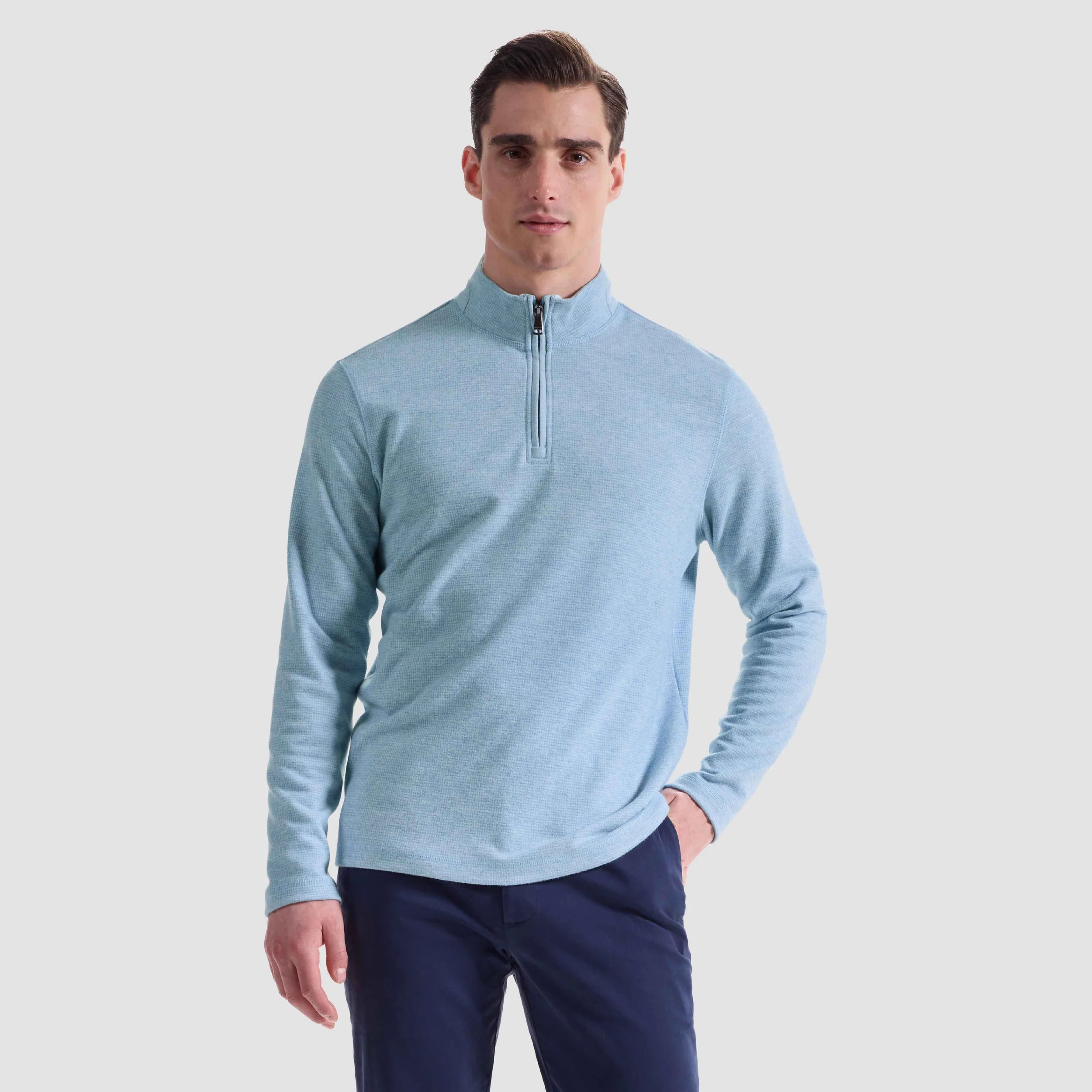 Houndstooth Performance Quarter Zip (HF2408K87)