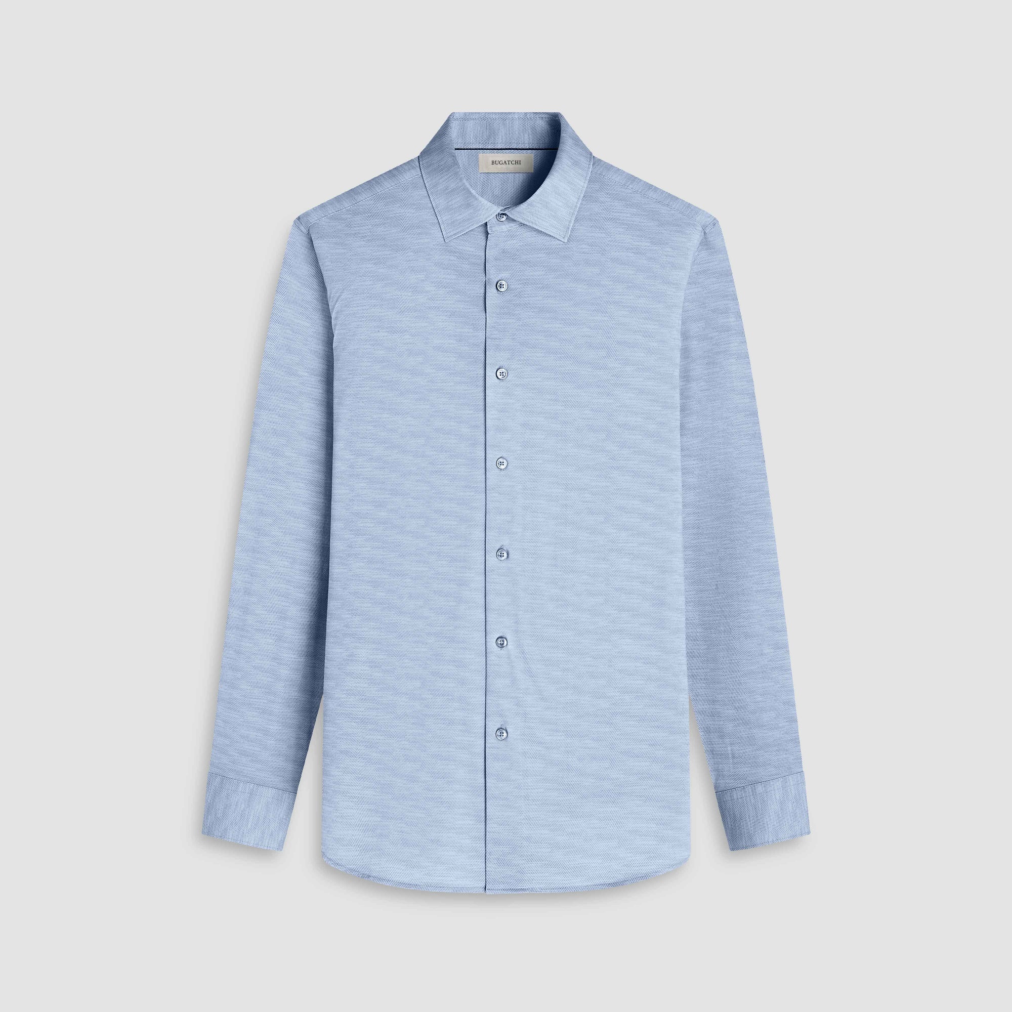 James Herringbone OoohCotton® Shirt (HF9508K60)