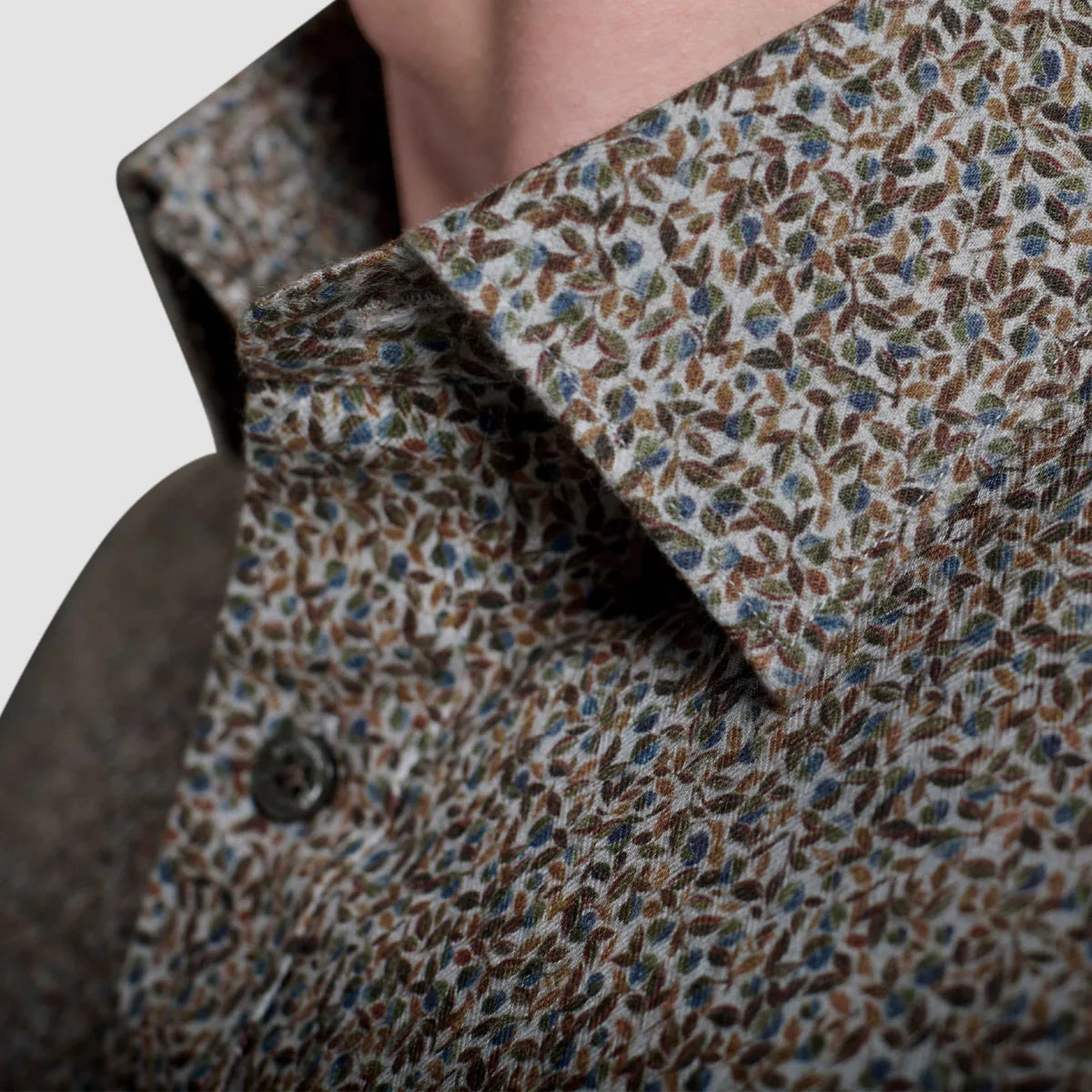 Julian Leaf Print Shirt (HS3159L4)