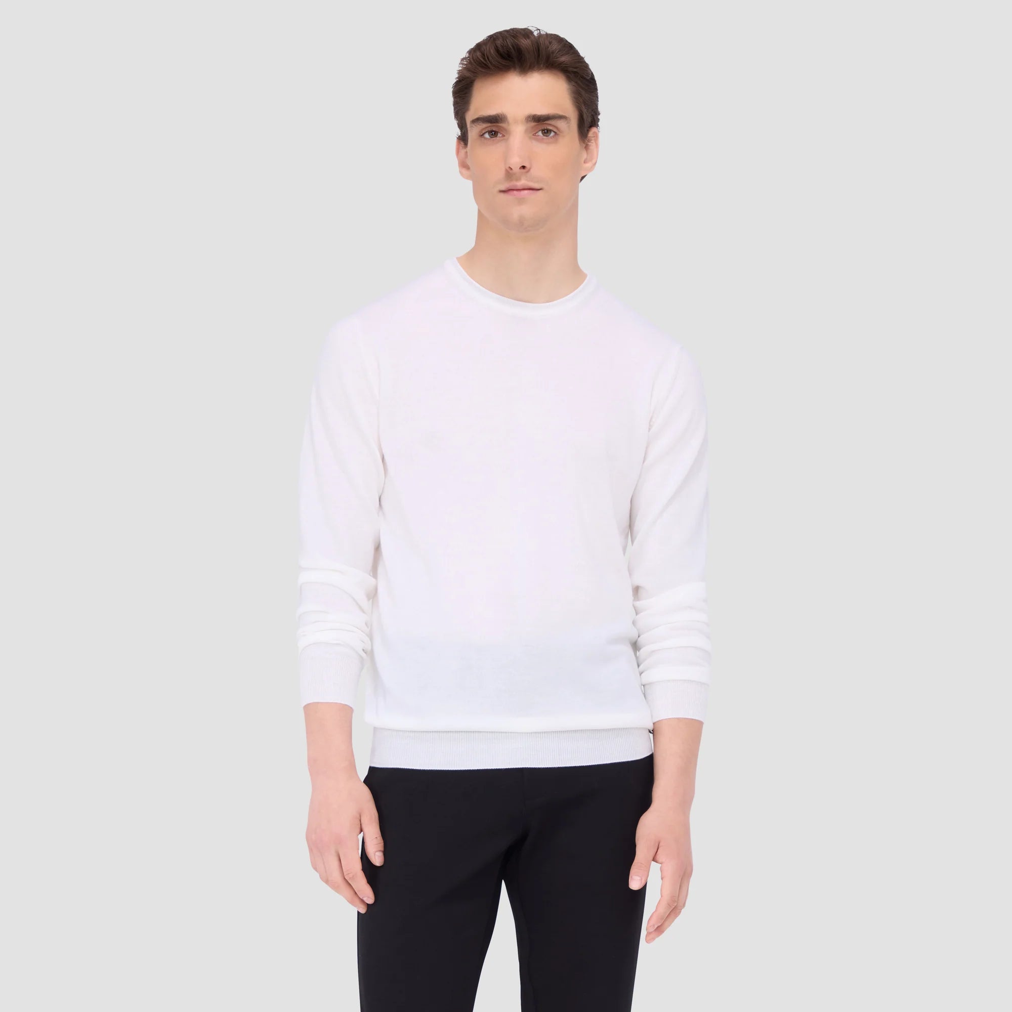 Scott Crew Neck Super Merino Sweater (ISH350CN1)