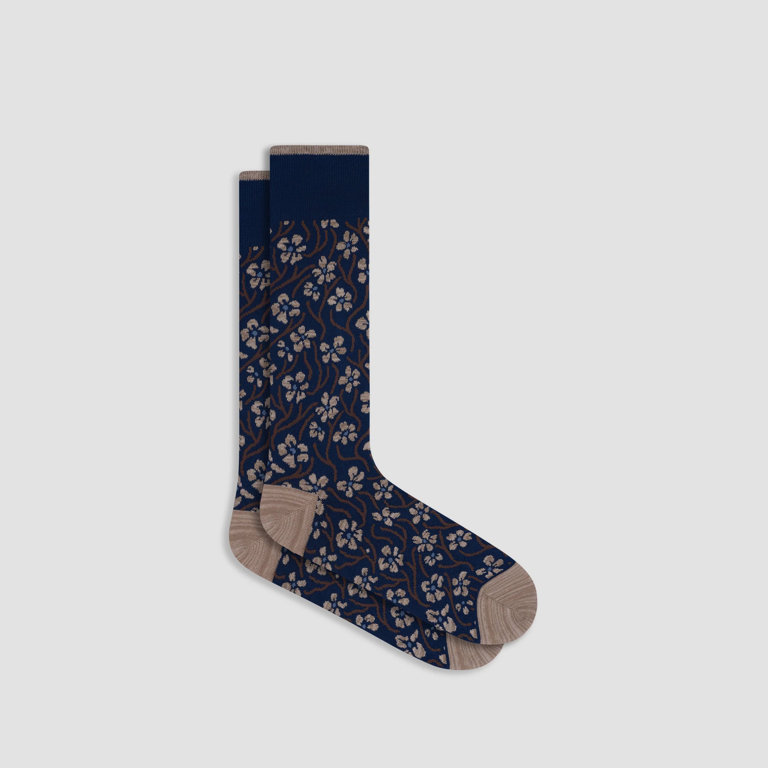 Floral Mid-Calf Socks (JB1018)