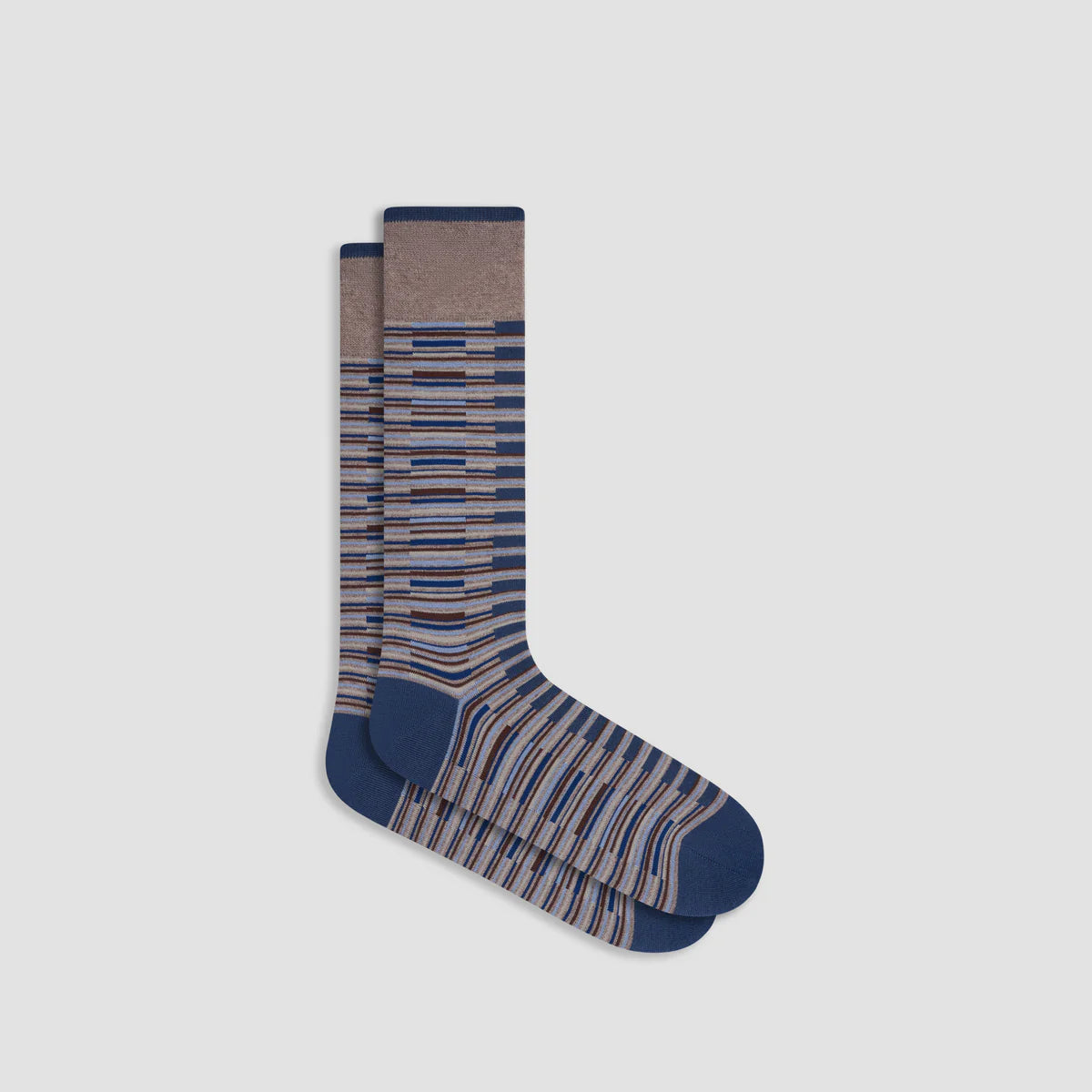 Mixed Stripe Mid-Calf Socks (JB1023)