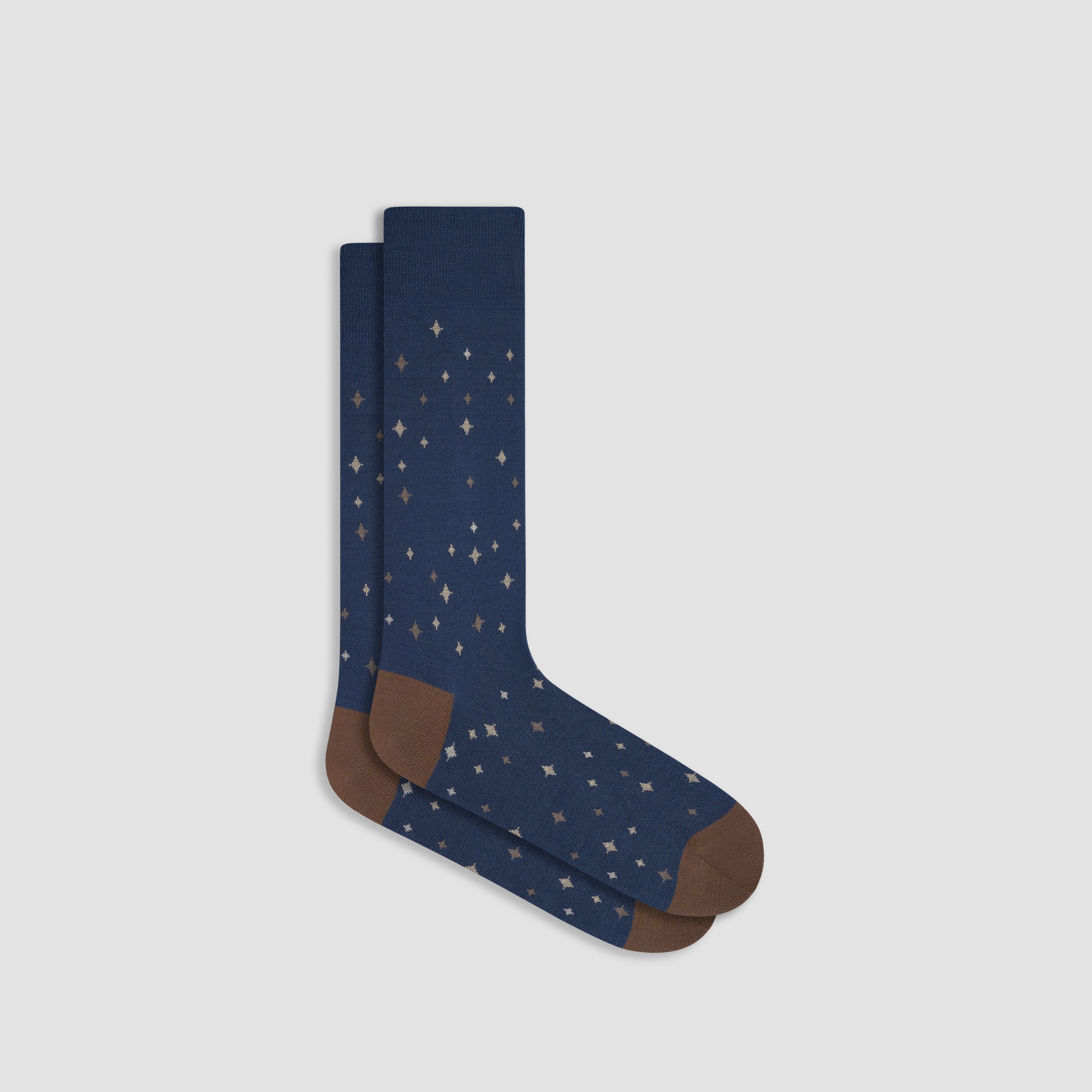 Star Motif Mid-Calf Socks (JB1067)
