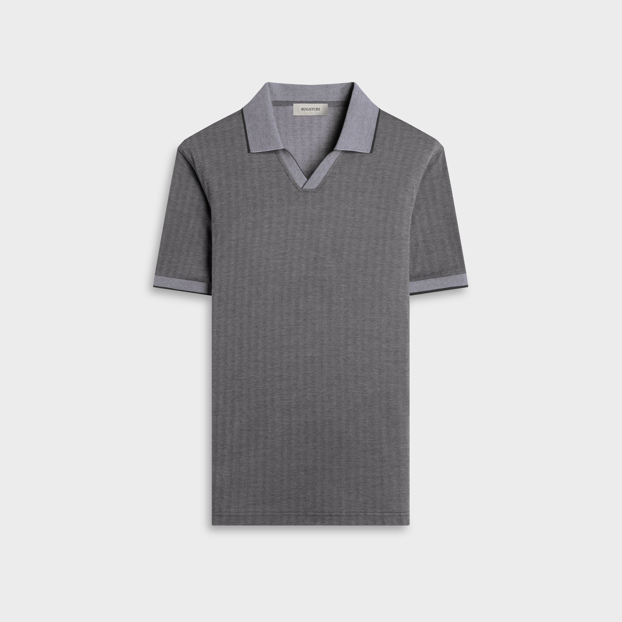 Performance Micro Herringbone Johnny Collar Polo (JF2002F62)