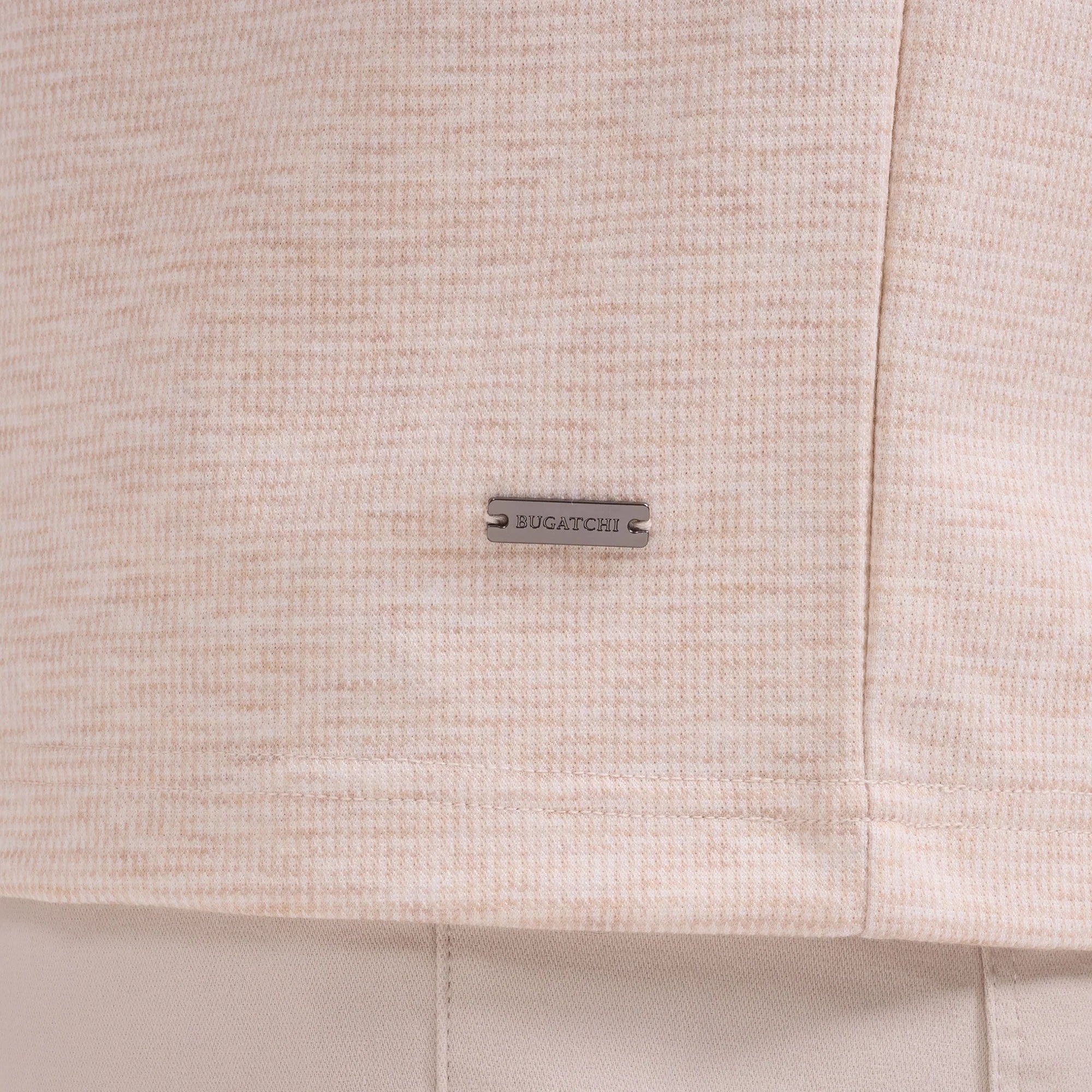 Performance Houndstooth Quarter-Zip Mock Neck Pullover (JF2402K40)