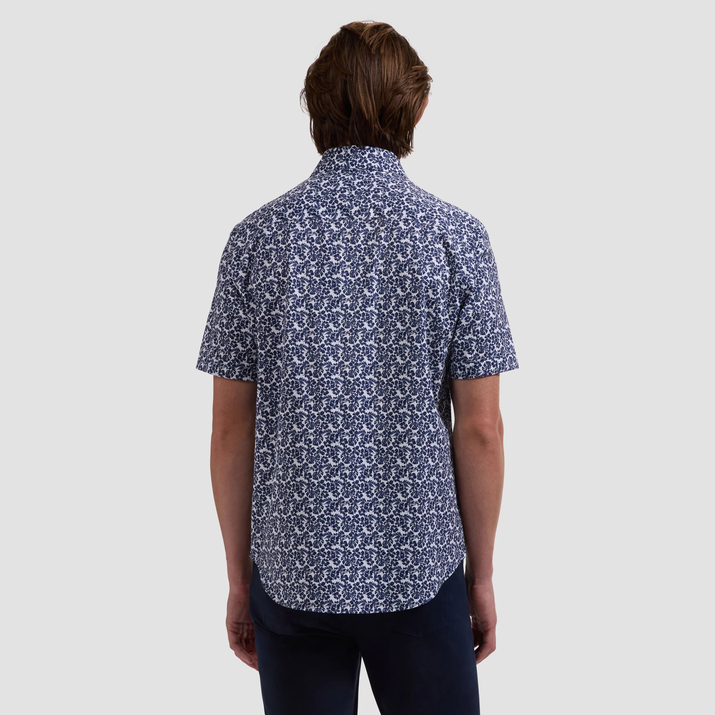 Miles OoohCotton® Floral Short-Sleeve Shirt (JF9153F40)