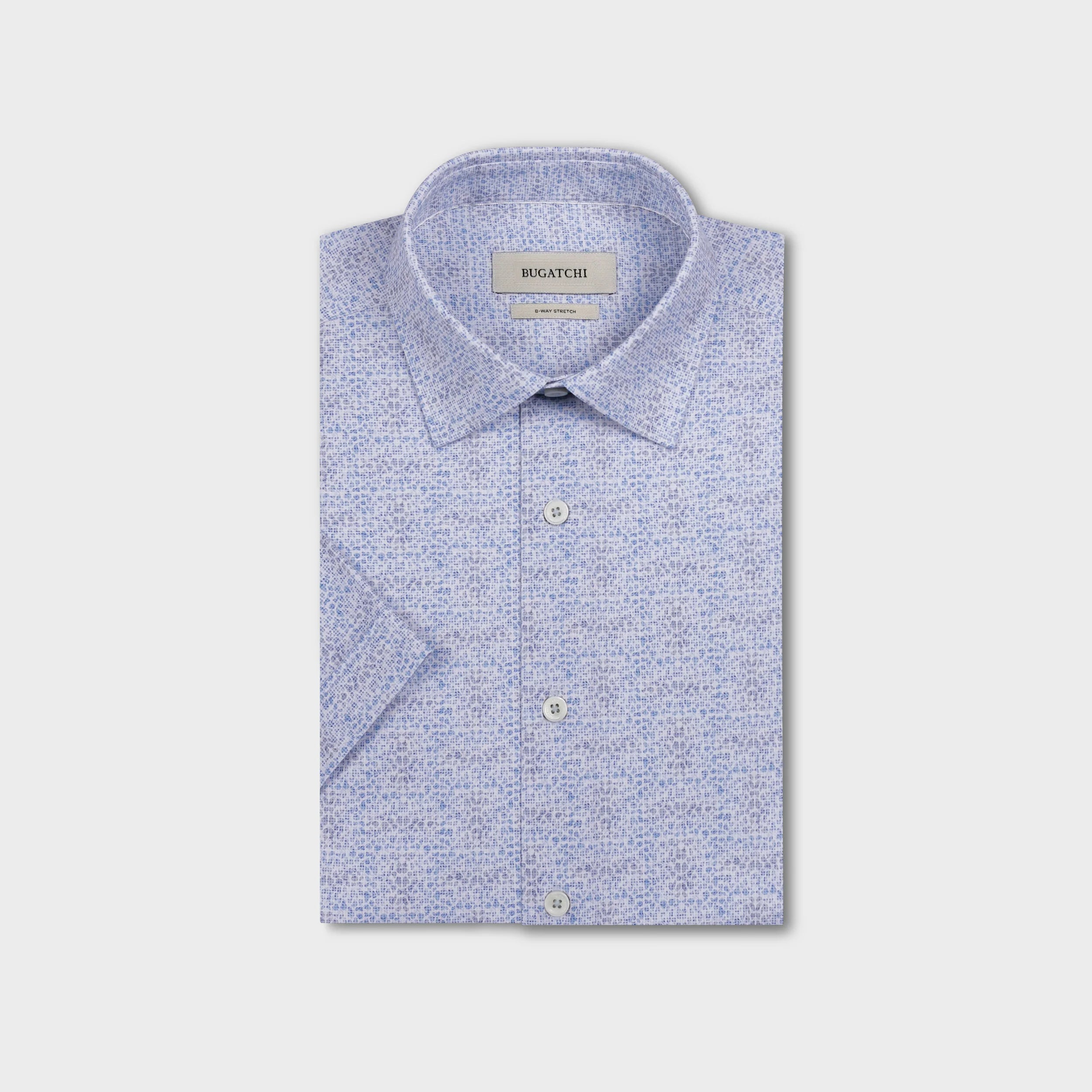 Miles OoohCotton® Mini Abstract Short-Sleeve Shirt (JF9191F40)