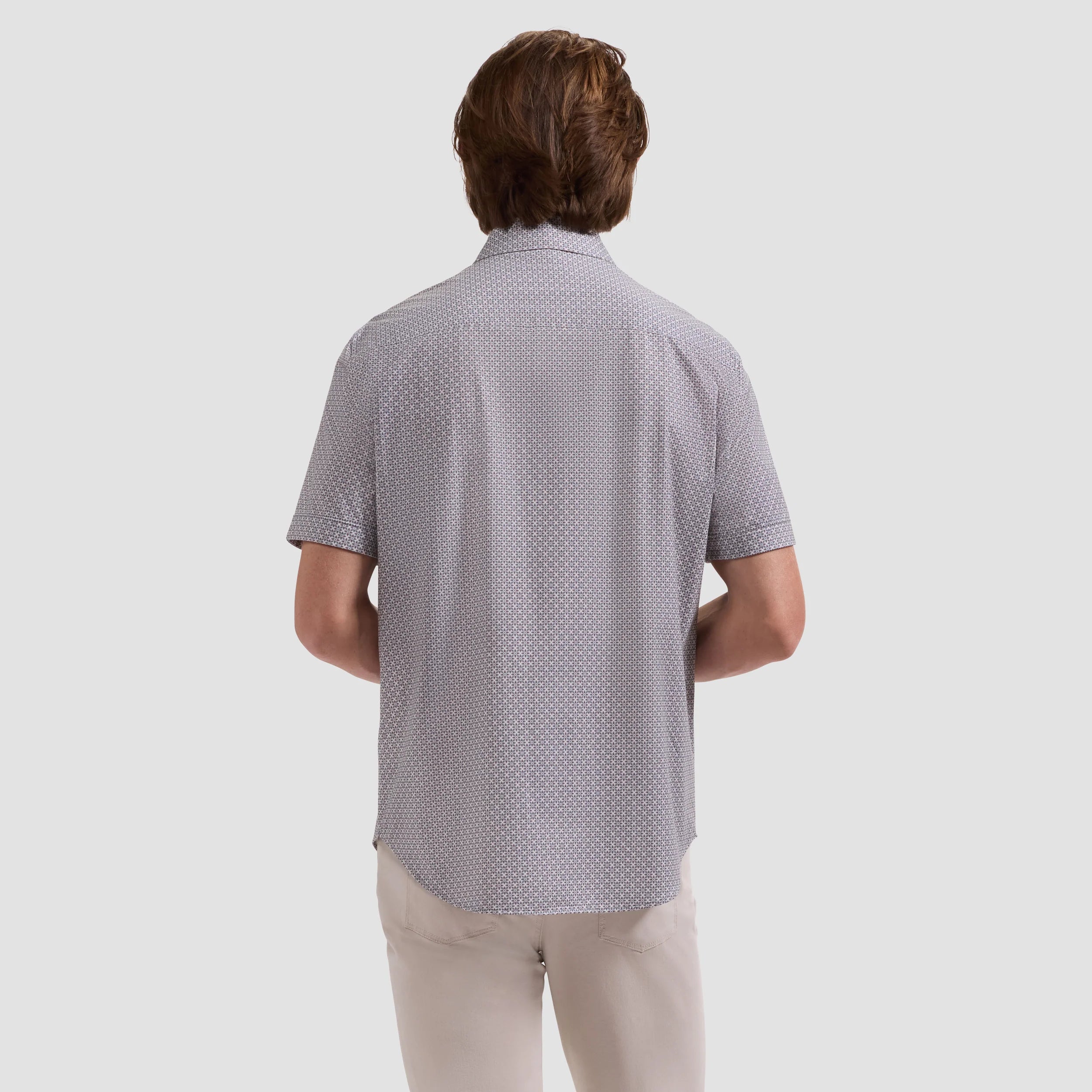 Miles OoohCotton® Mosaic Short-Sleeve Shirt (JF9262F40)