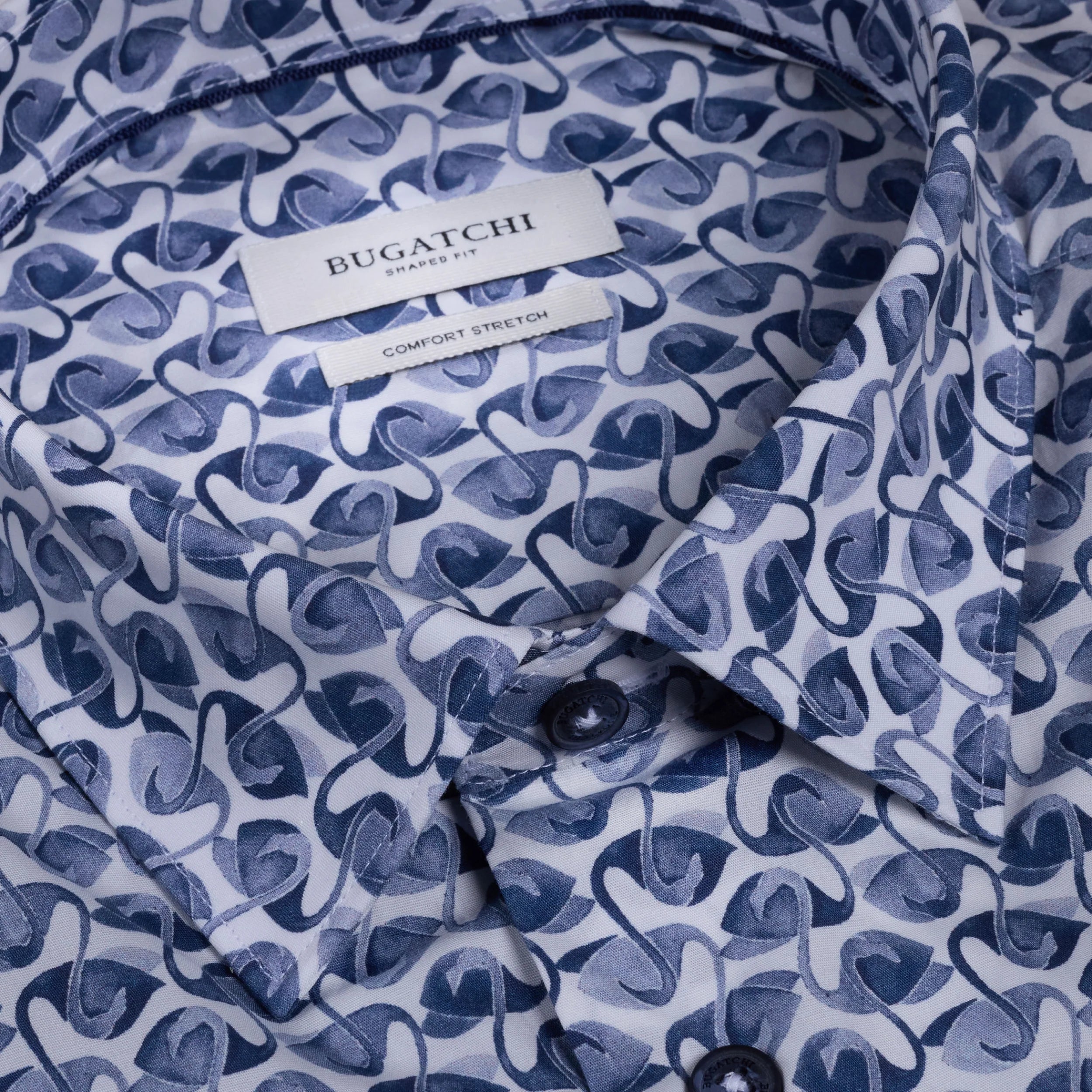 Orson Abstract Flamingo Short-Sleeve Shirt (JS3139S52S)