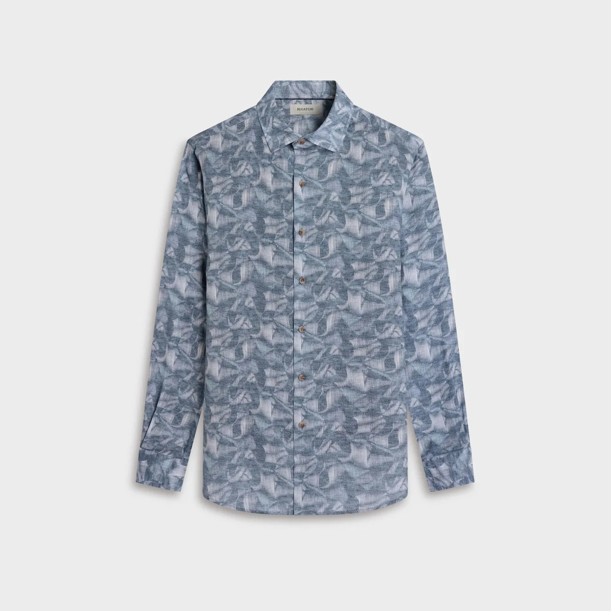 Julian Abstract Leaf Print Shirt (JS5005L3S)