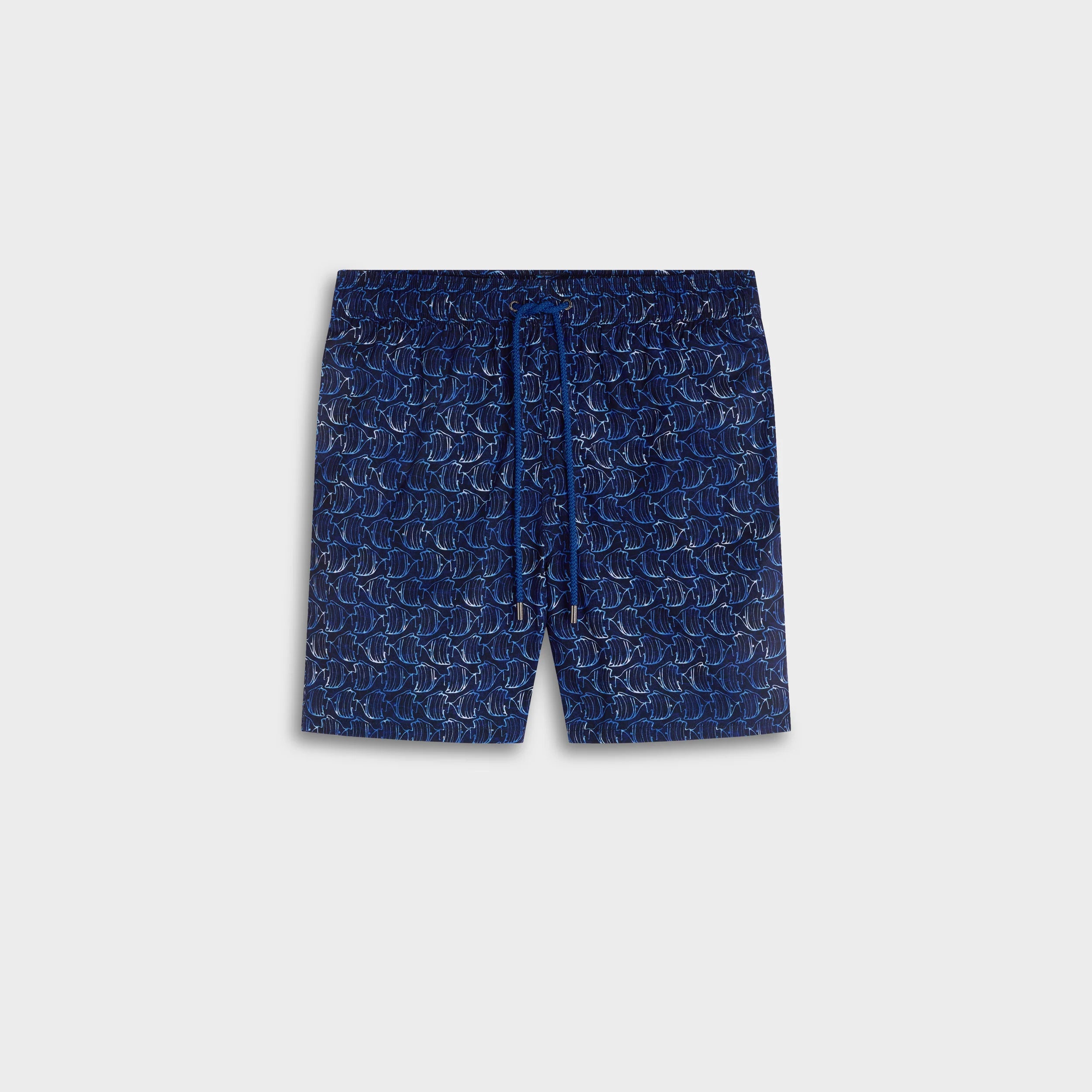 Kai Mid-Length Angelfish Swim Trunks (JXM128M30)