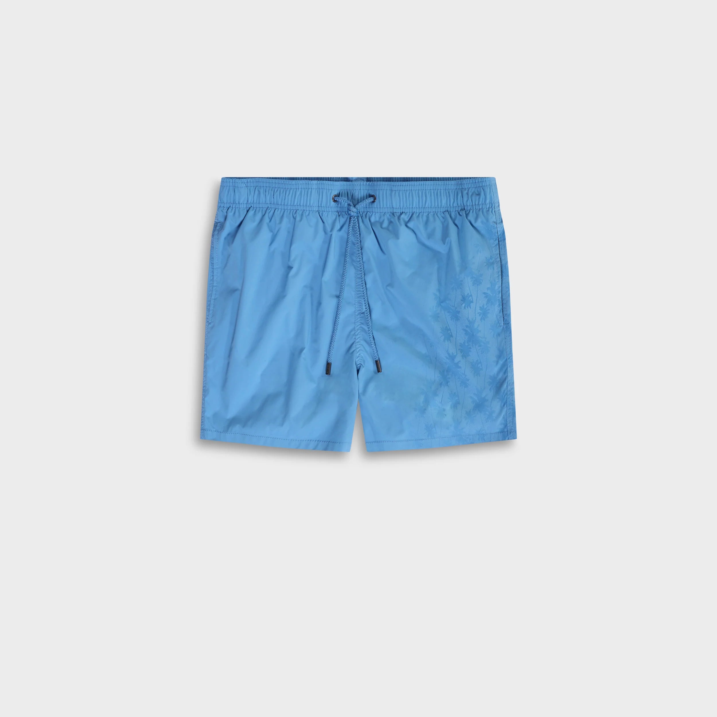 Zane Shorter-Length Water Reactive Palm Tree Swim Trunks (JXM501M35)