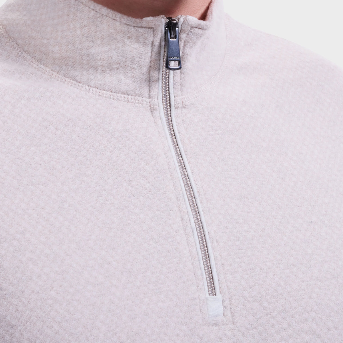 Diamond Quarter-Zip Pullover (KF2343K79)