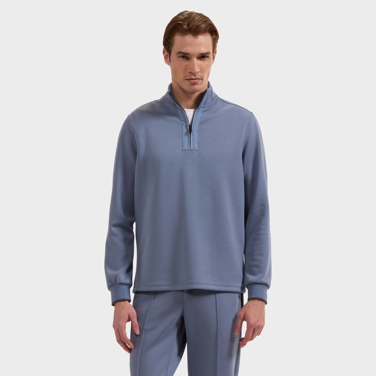 Soft Touch™ Solid Quarter-Zip Pullover (KF2420K47)