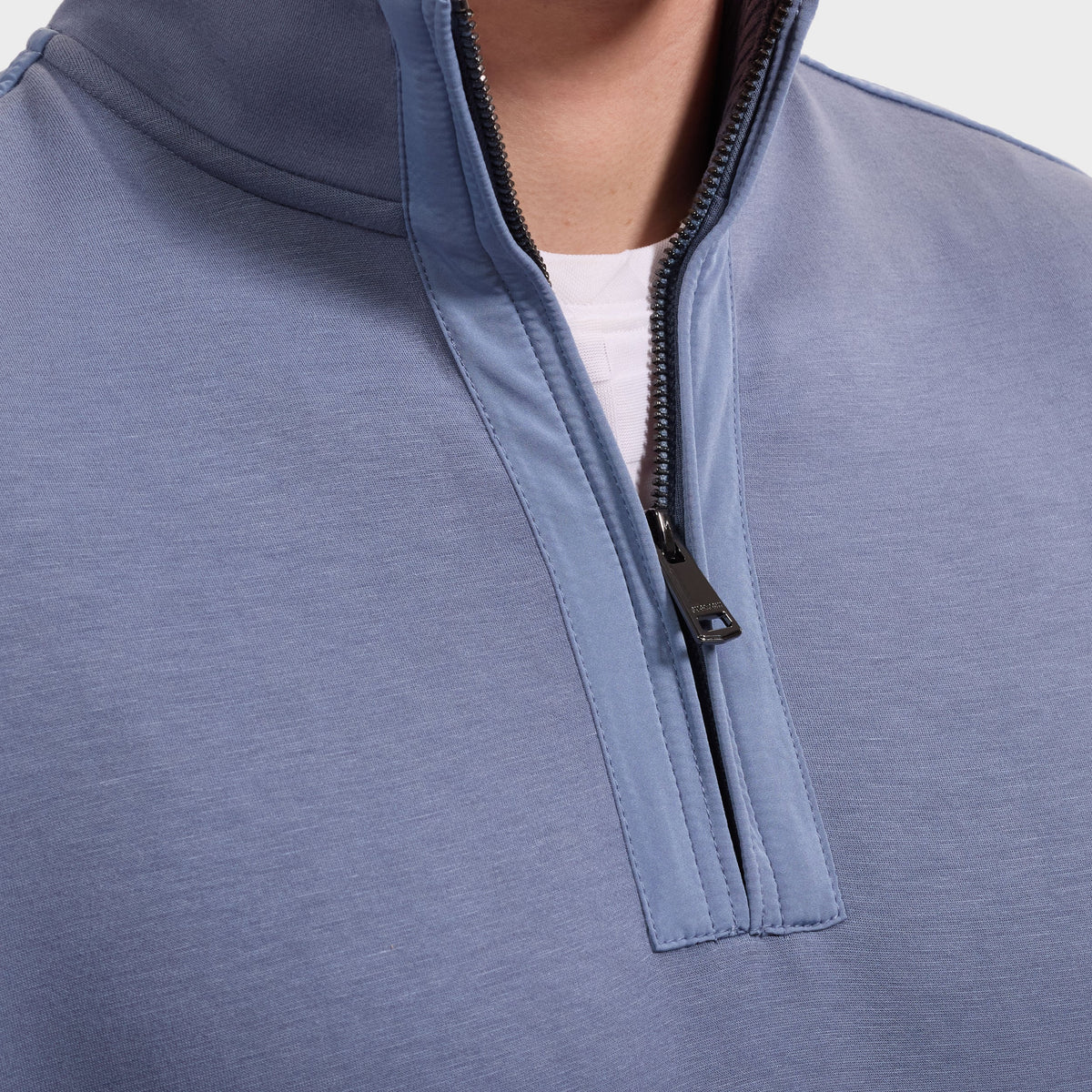 Soft Touch™ Solid Quarter-Zip Pullover (KF2420K47)