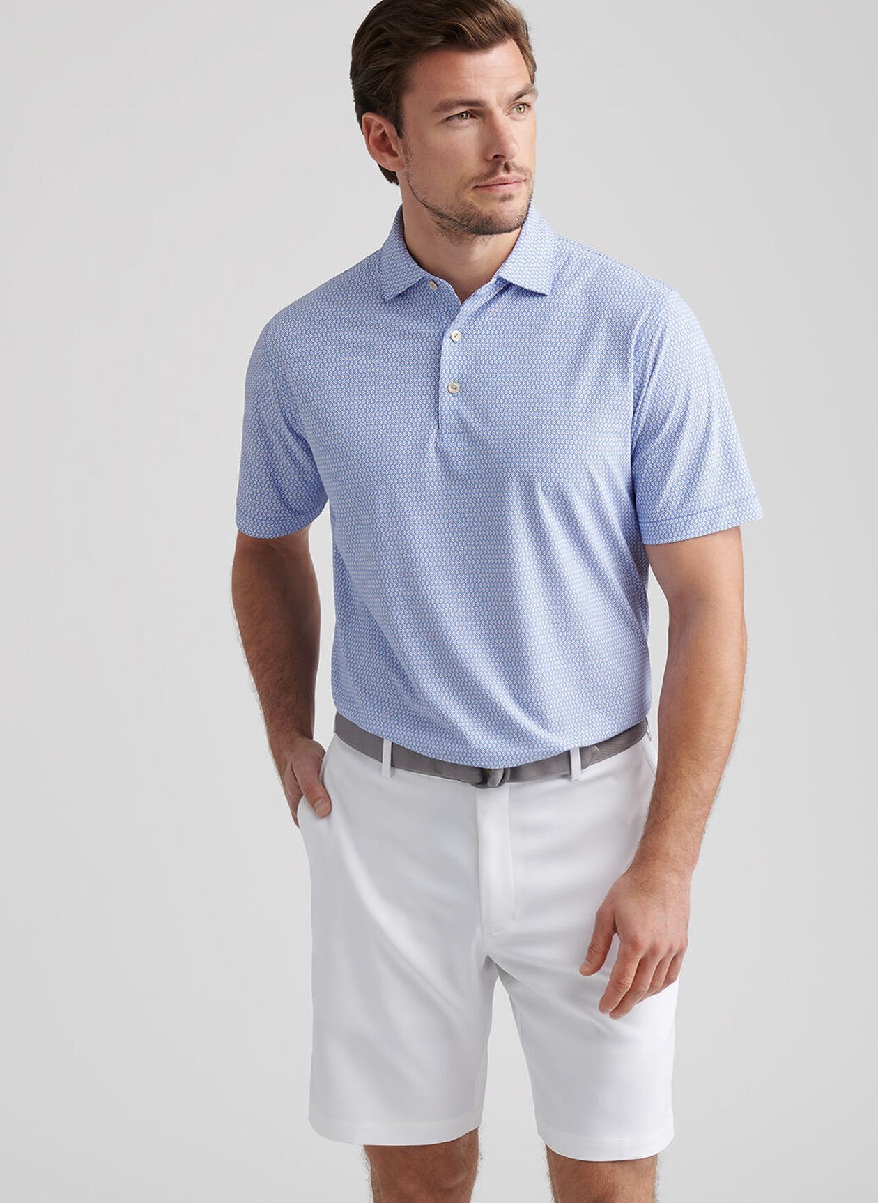 Taza Geo Performance Mesh Polo (Mf25ek52s)