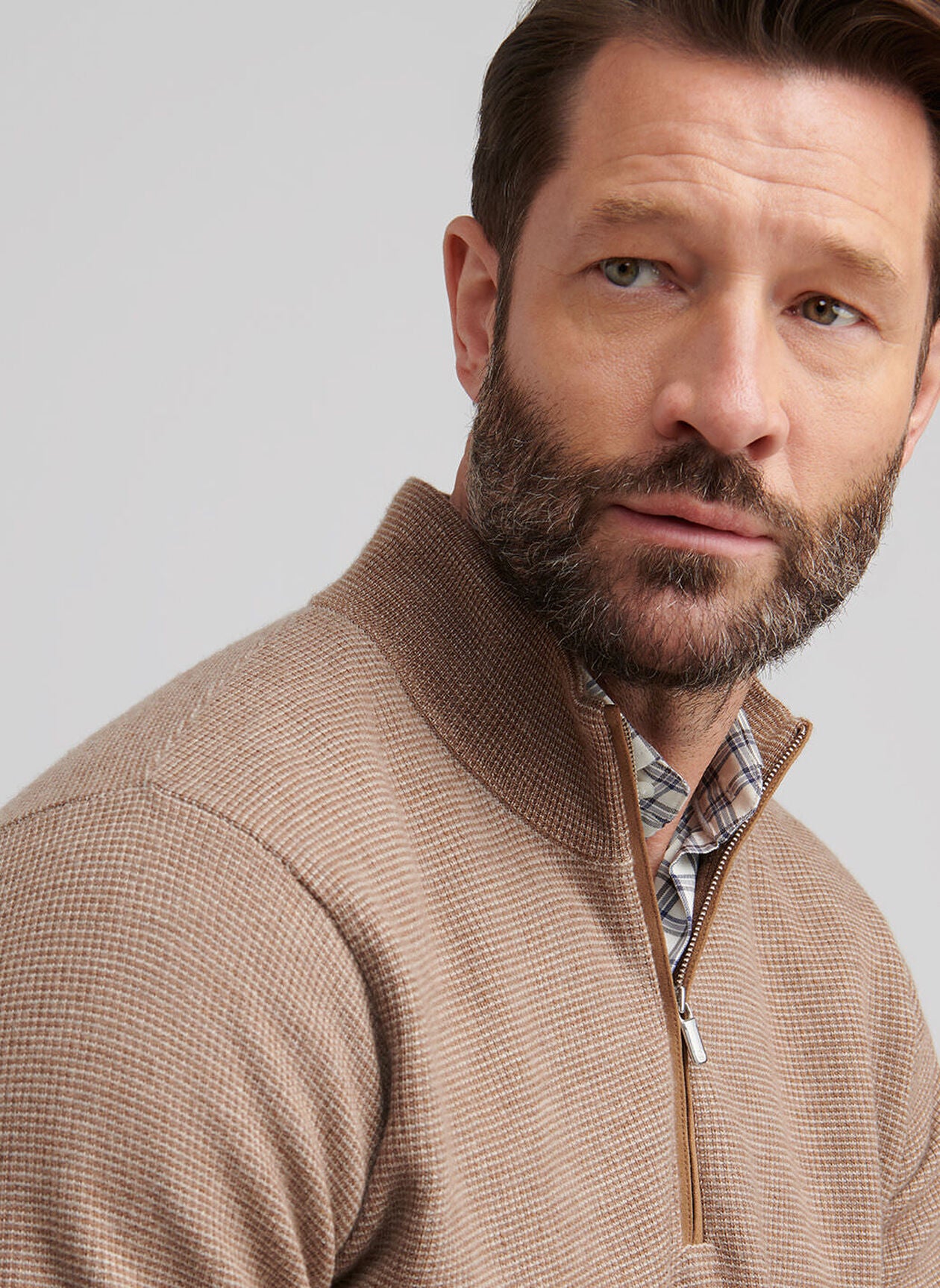 West Quarter-Zip Sweater (MF25S53)