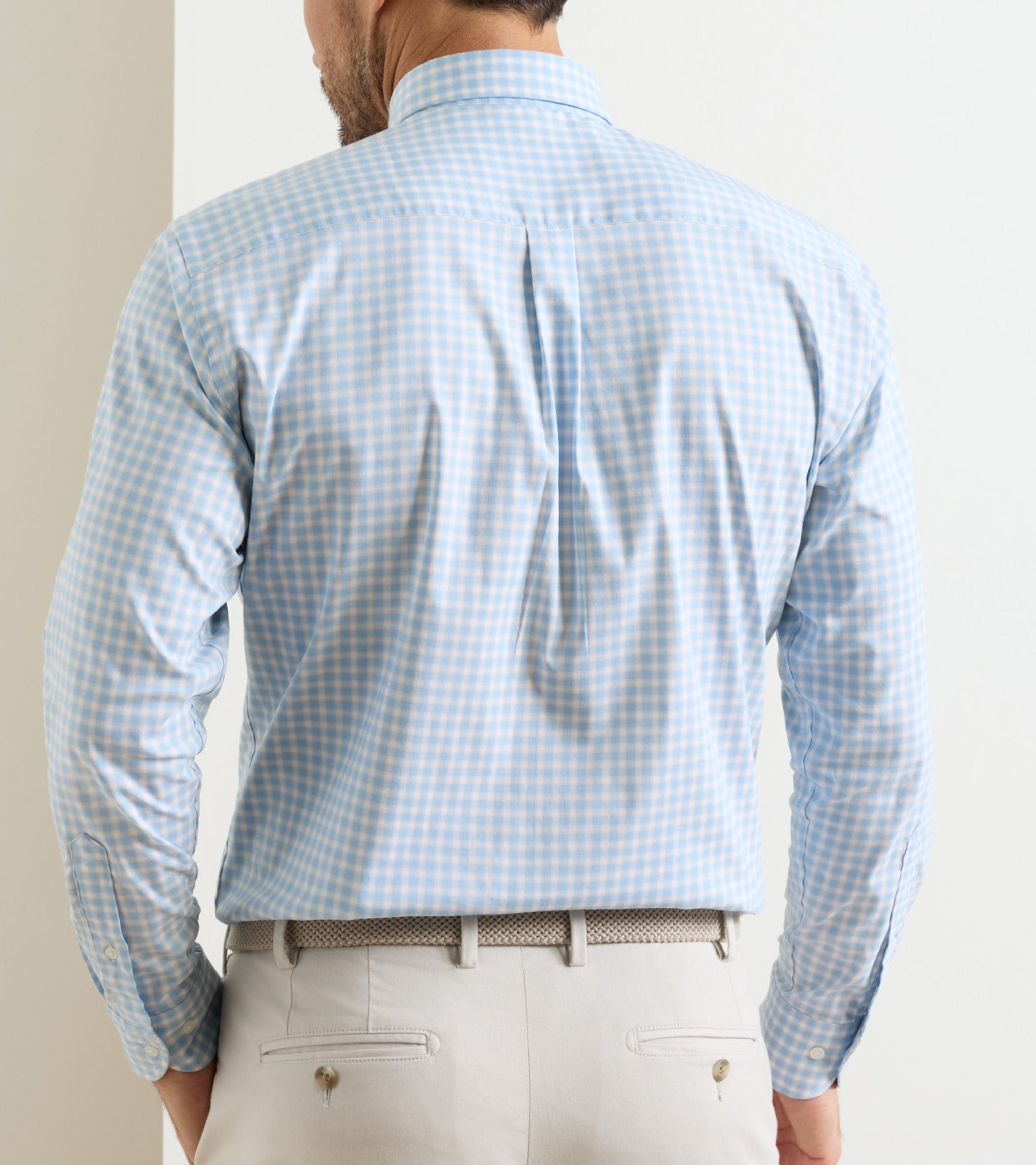 Felix Crown Lite Cotton-Stretch Shirt (MS26W05LTB)