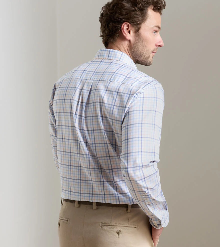 Warren Crown Lite Cotton-Stretch Sport Shirt (MS26W06LTS)