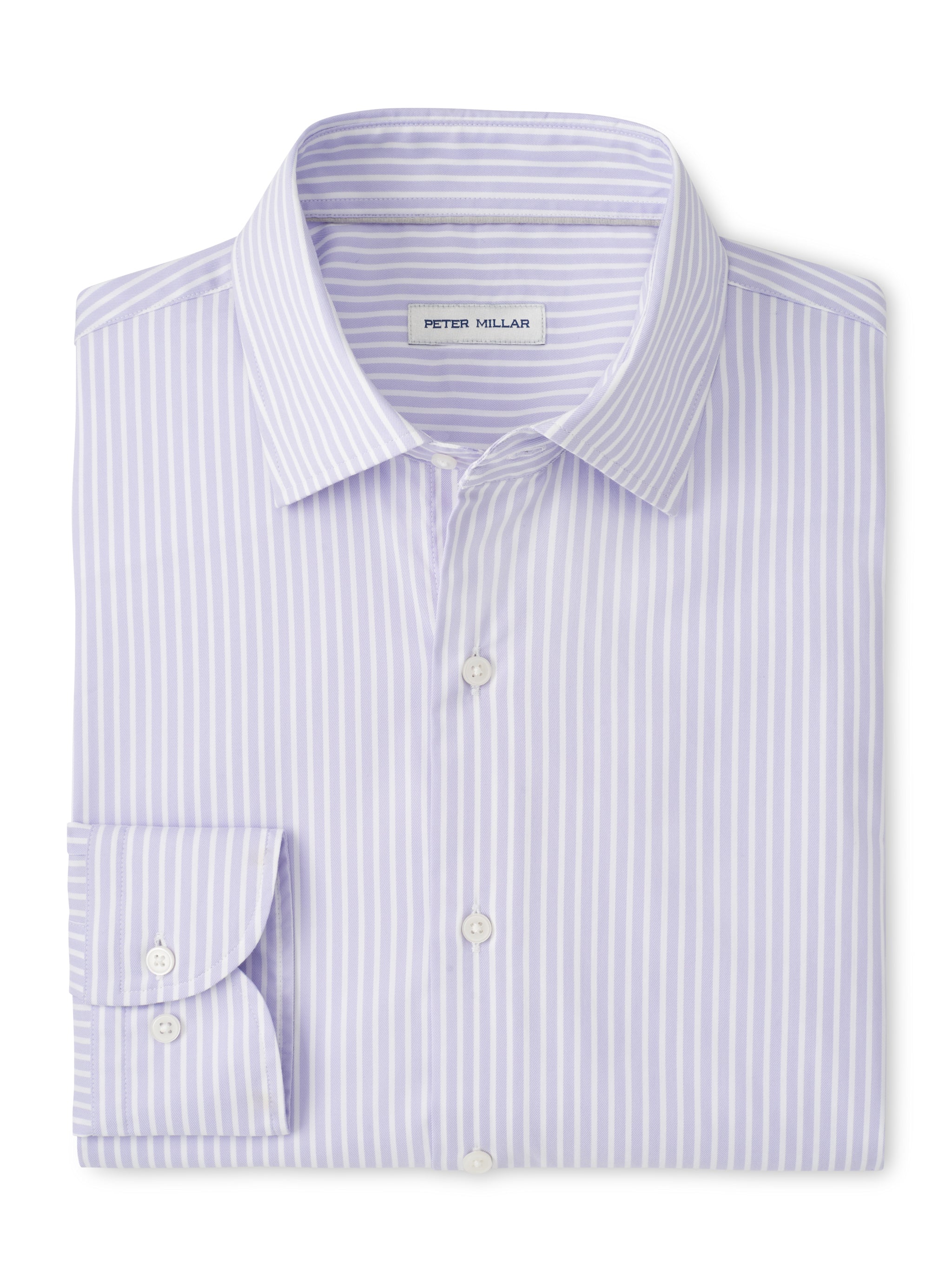 Langley Crown Lite Cotton-Stretch Shirt (MS26W07LTS)