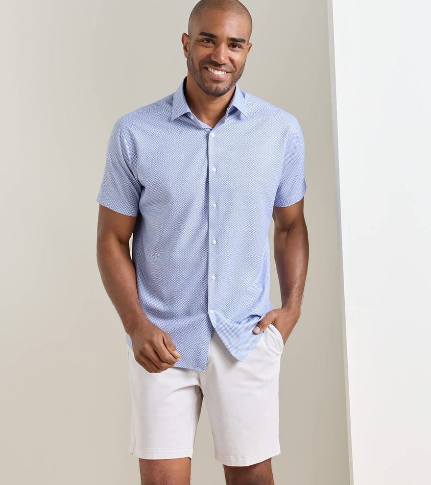 Patton Performance Poplin Sport Shirt  (MS26W43SUPP)