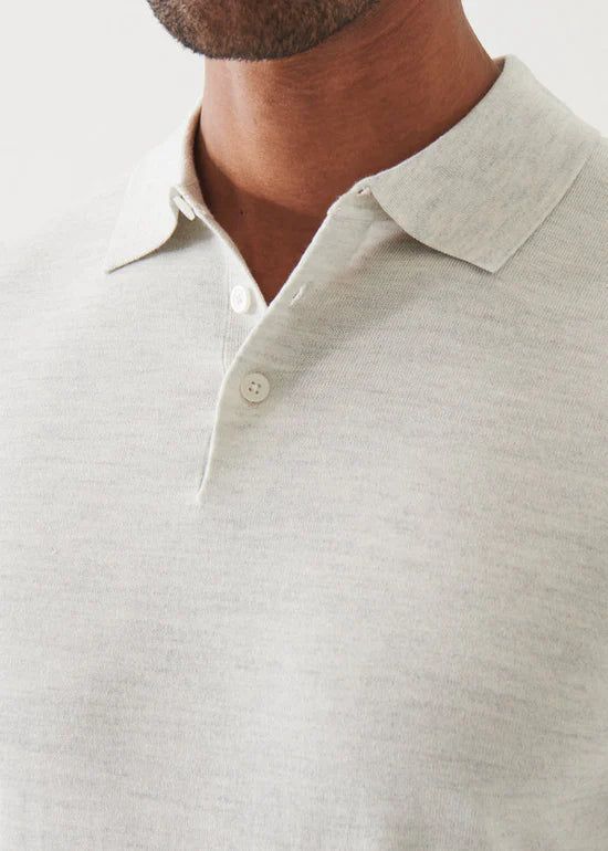Cotton Cupro Button Polo (P154P15Z)