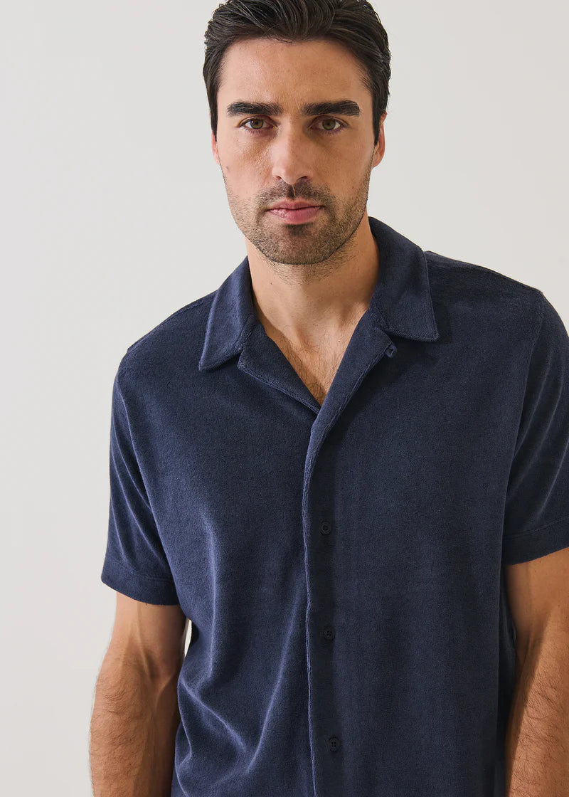 Beach Terry Camp Collar Shirt (P92D06X)