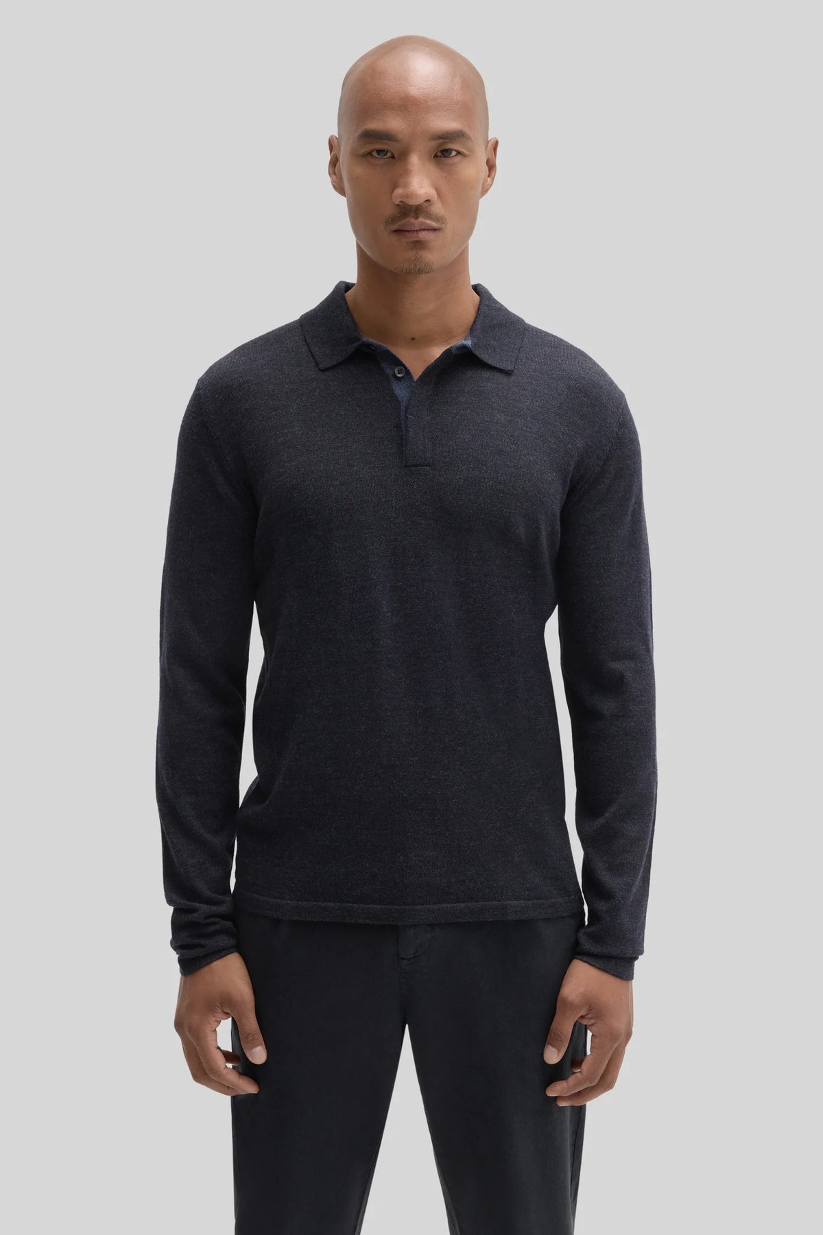 Thomas Long Sleeve Sweater Polo FW26 (RB52138)