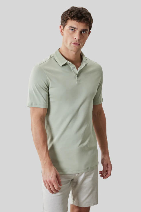 The Barakett Textured Collar Polo (RB61210)