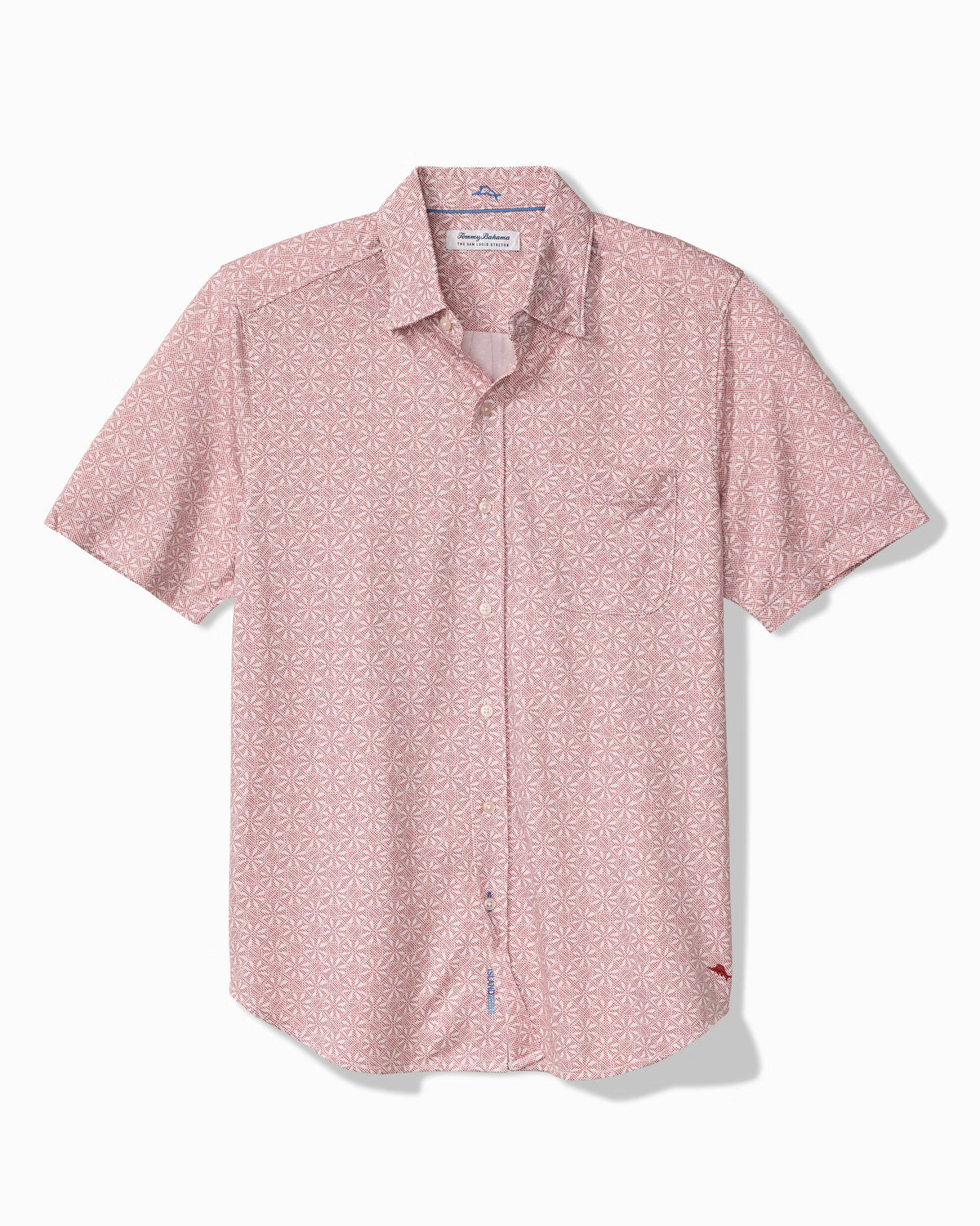 San Lucio Breeze Block Stretch Knit Shirt (ST228055)