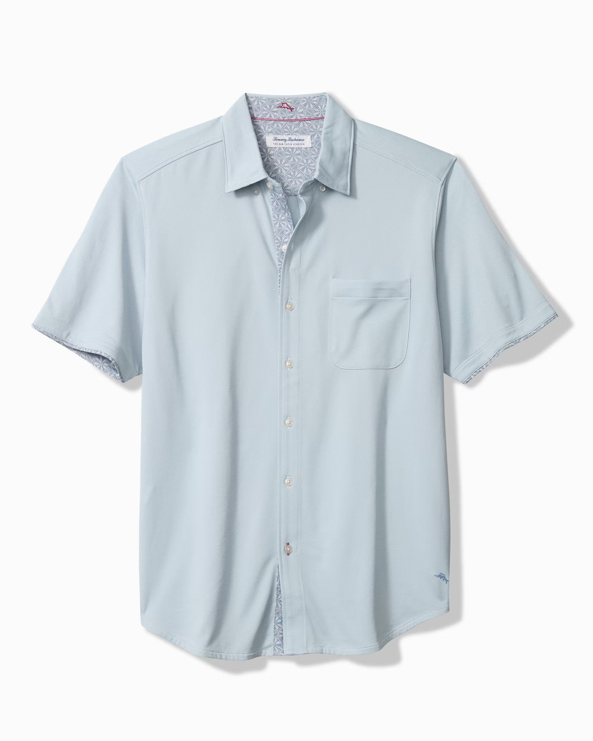 San Lucio Breeze Five O'Clock Stretch Knit Shirt (ST228100)