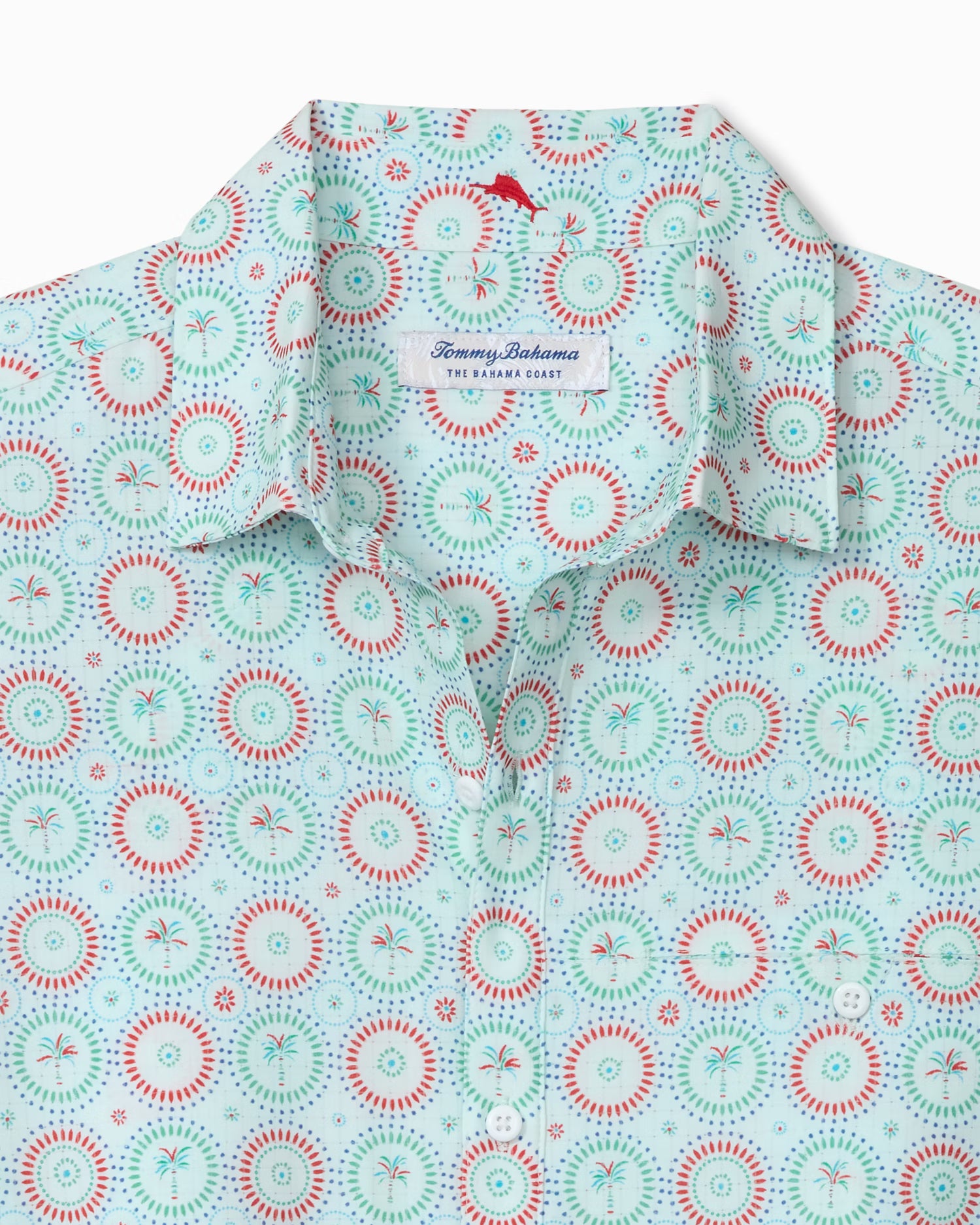 Bahama Coast Retro Palms IslandZone® Shirt (ST327669)